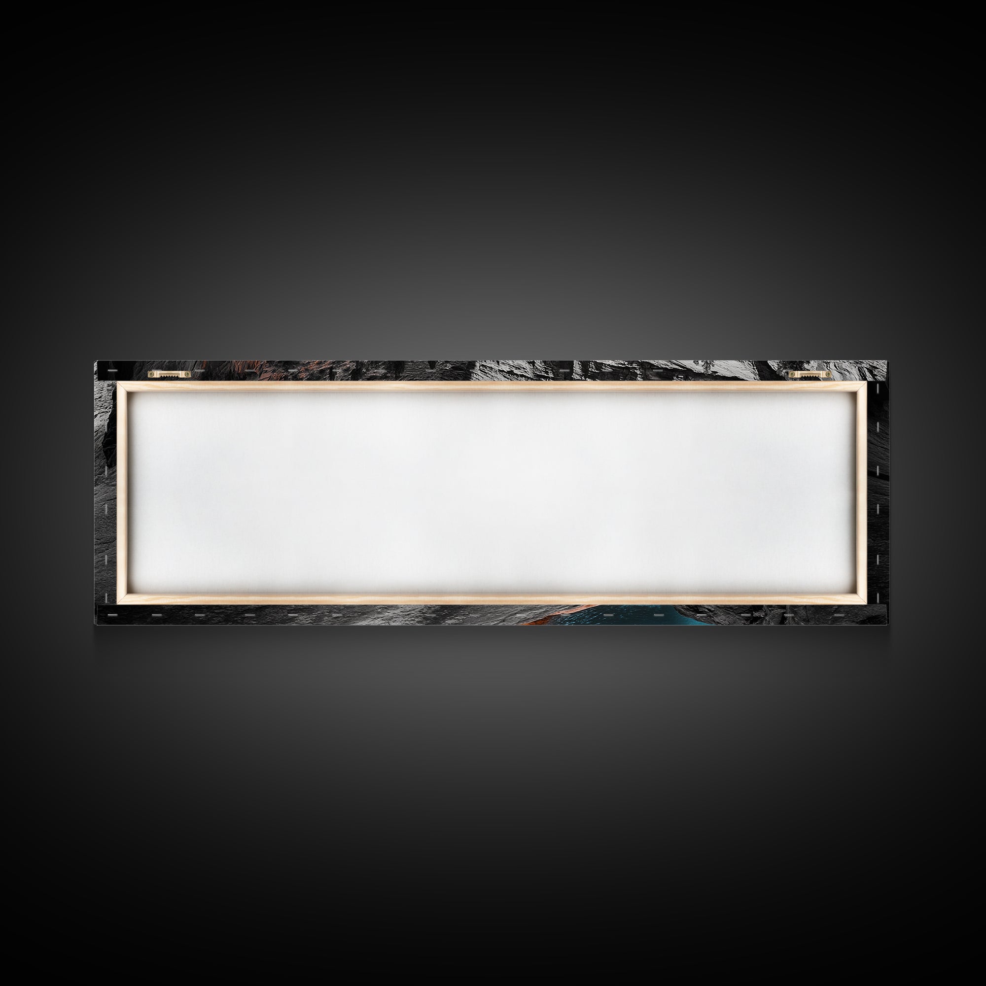 Canyon River, Turquoise Water, Dramatic Landscape, Desert Colors, Canvas Print, Adventure Wall Art, Southwest Style, Boho Living Room