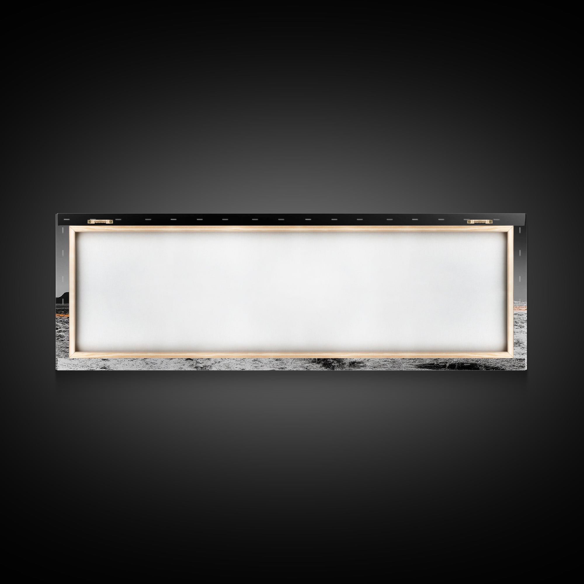 Desert Monolith Landscape, Orange Canyon Art, Southwest Nature Wall Decor, Framed Canvas Print, Rustic Home Art, Minimalist Earth Tones