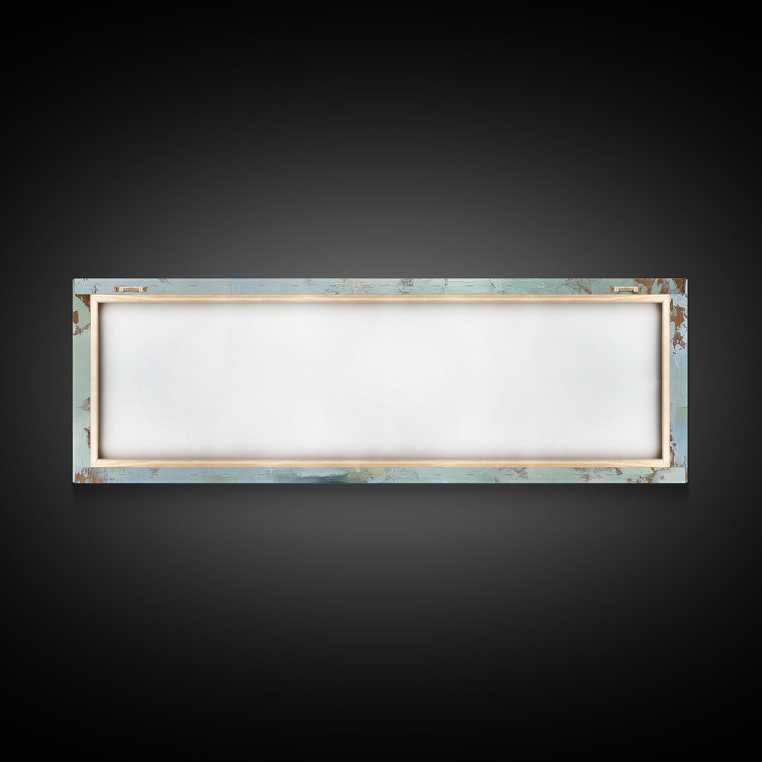 Weathered Turquoise Belt Buckle Wall Art, Western Cowboy Canvas Print, Rustic Farmhouse Decor, Man Cave And Entryway Decor