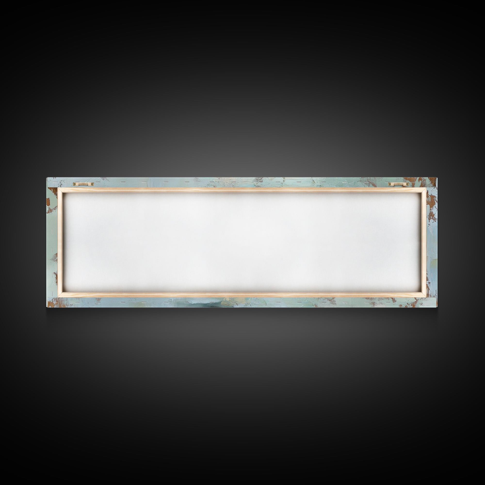 Weathered Turquoise Belt Buckle Wall Art, Western Cowboy Canvas Print, Rustic Farmhouse Decor, Man Cave And Entryway Decor