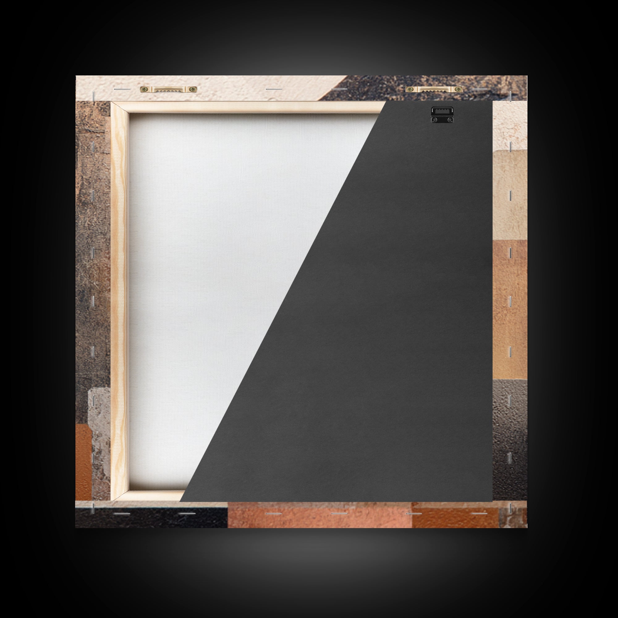 Neutral Abstract Arches Framed Canvas Print, Above Bed Art, Above Bed Decor, Bedroom Decor, Abstract Art, Serenity, ABA-1x1-100