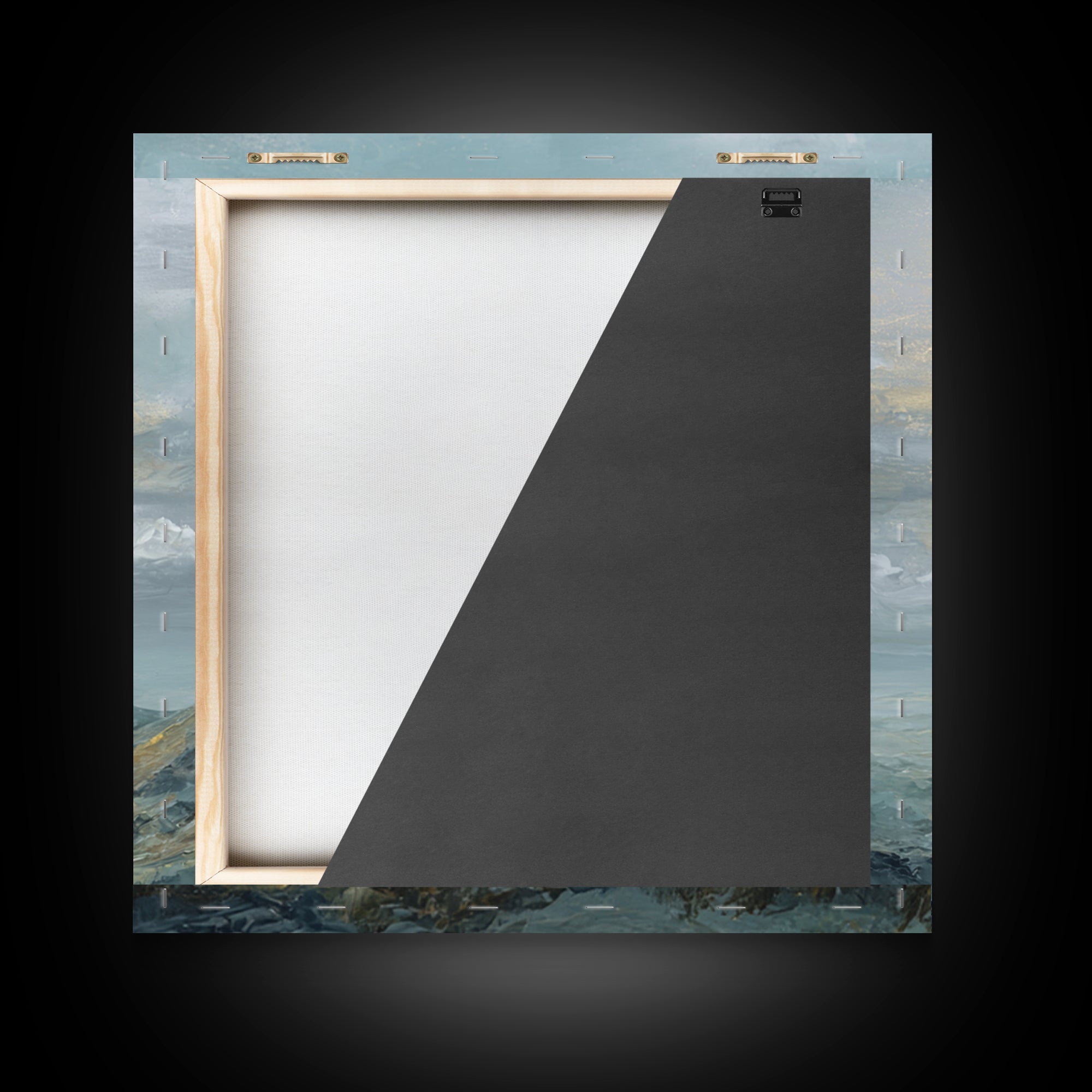 Soft Romantic Landscape Canvas Print, Above Bed Art, Living Room Wall Art, Bedroom Decor, Fine Art, Serenity, Luxury Decor, ABA-1x1-17