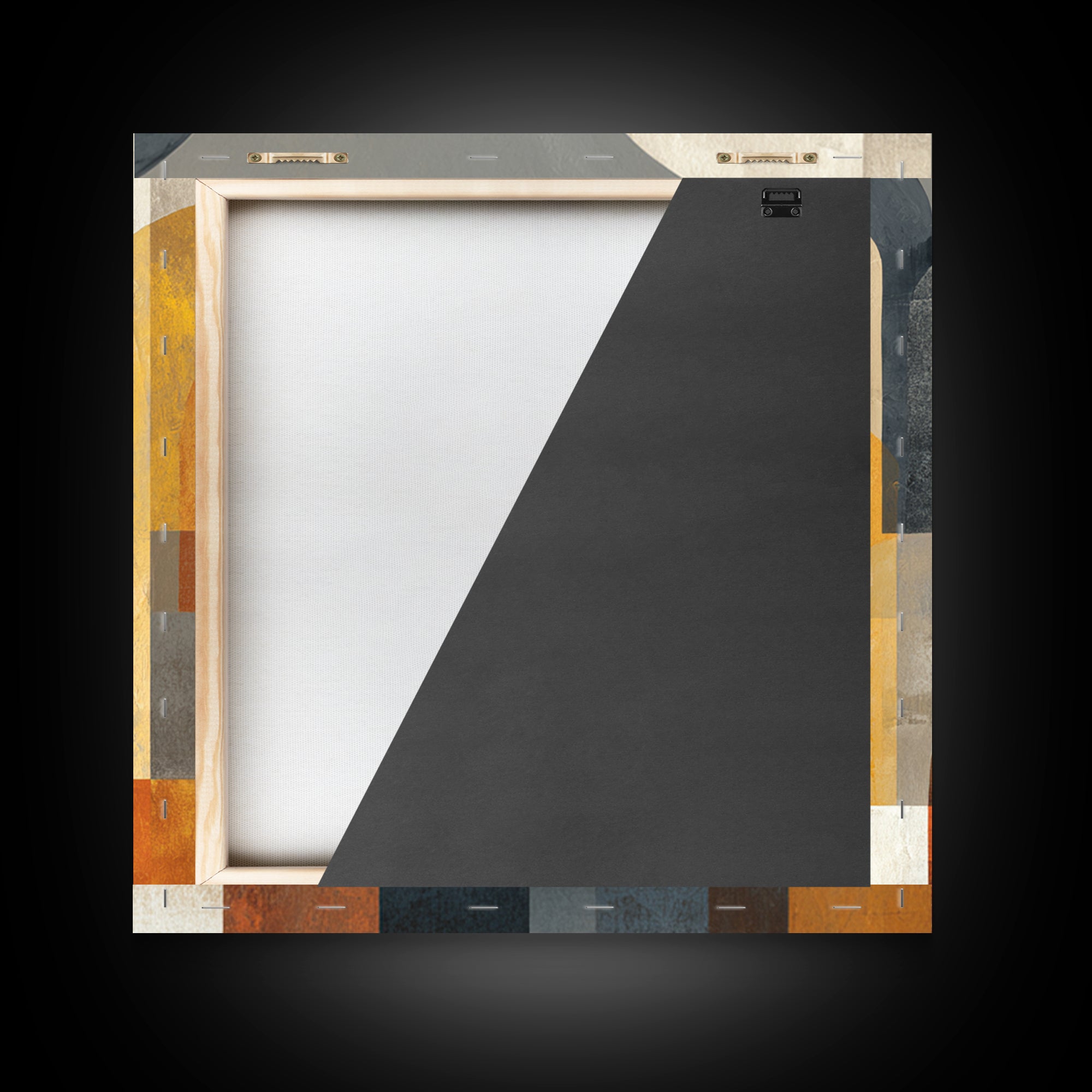 Neutral Abstract Arches Canvas Print, Above Bed Art, Wall Decor, Bedroom Decor, Abstract Art, Serenity, Apartment Decor, ABA-1x1-4