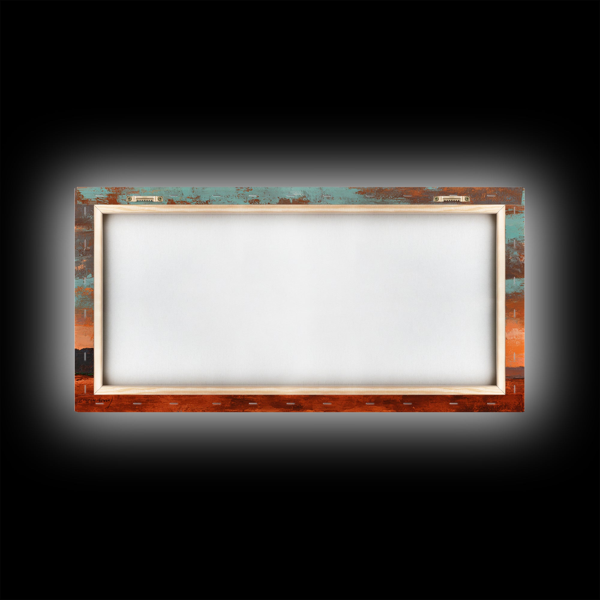 Dreamy Desert Sunset Framed Canvas Print, Above Bed Art, Bedroom Decor, Oil Painting, Serenity, Boho Decor, Western Decor, ABA-2x1-3