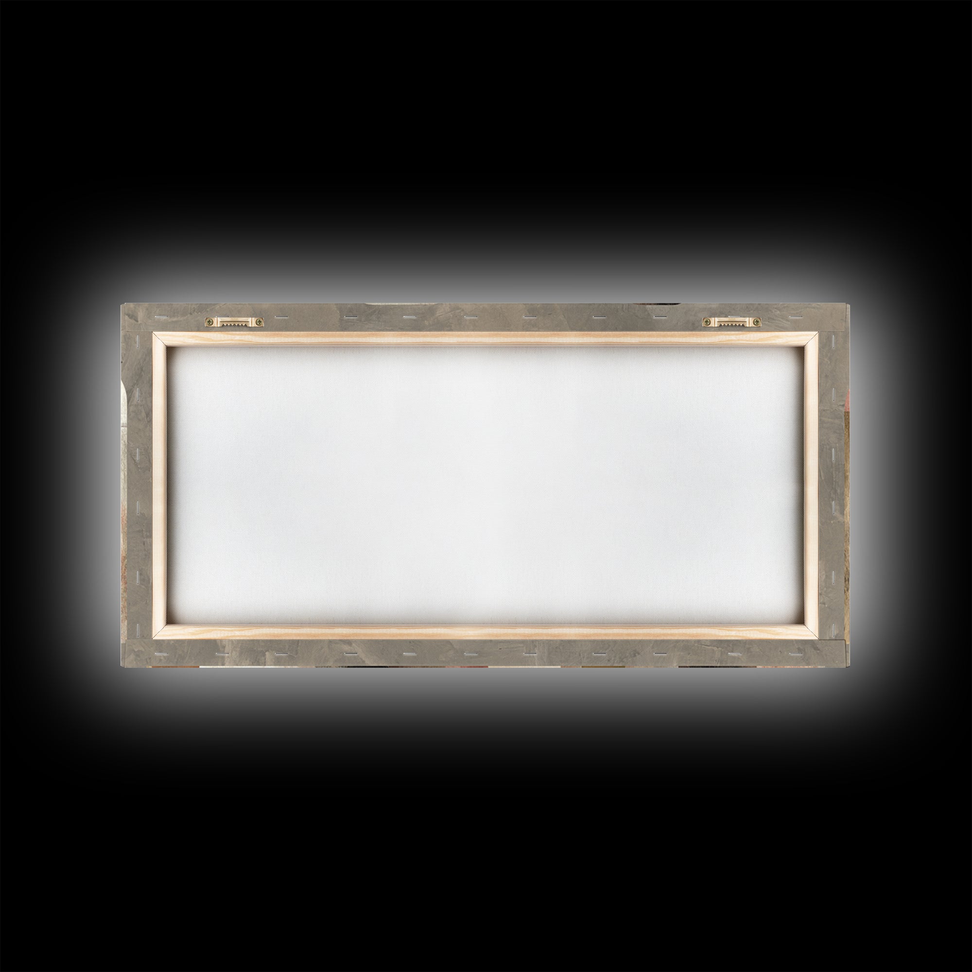 Neutral Abstract Arches Framed Canvas Print, Above Bed Art, Japanese Wall Art, Bedroom Decor, Fine Art, Serenity, Neutral Decor, ABA-2x1-96