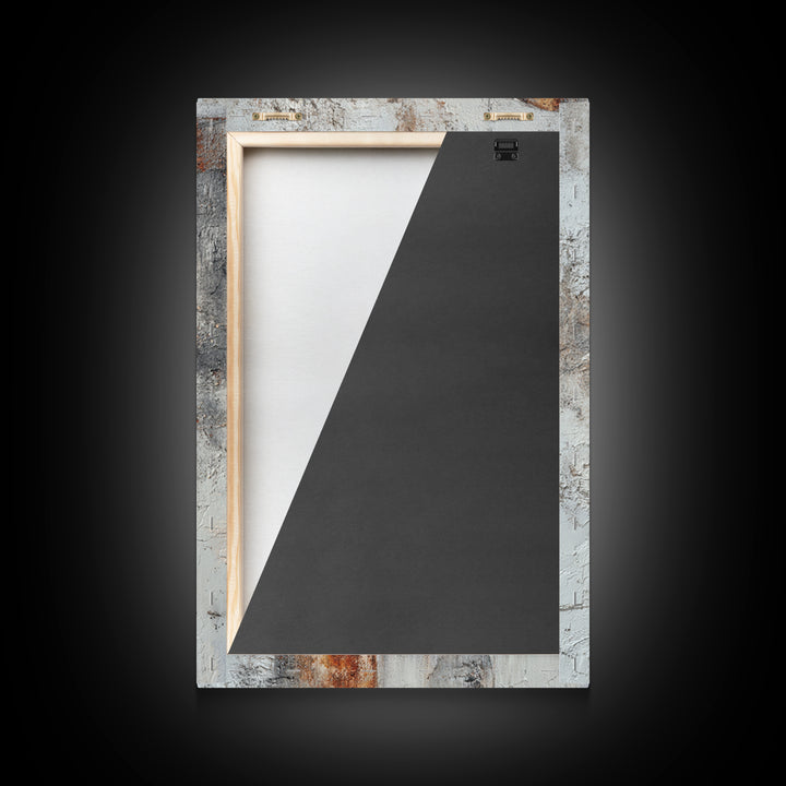 Neutral Abstract Arches Framed Canvas Print, Above Bed Art, Wall Art, Bedroom Decor, Abstract Art, Serenity, Digital Print, ABA-2x3-60