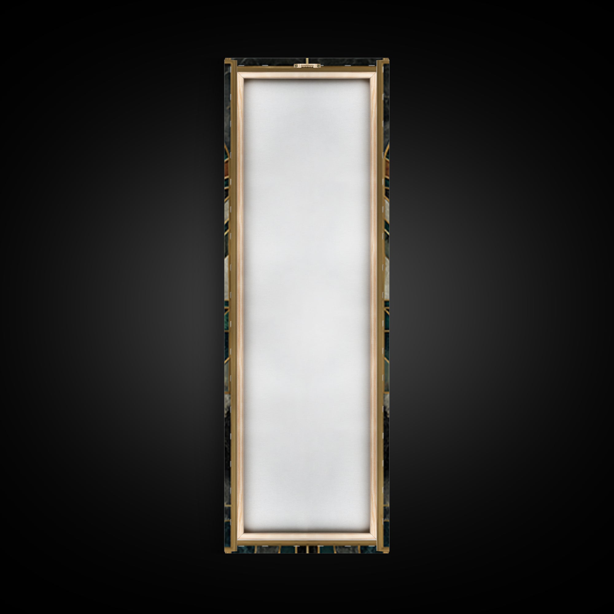 Luxury Cocktail Glass Canvas Print, Art Deco Art, Removable Wallpaper, Living Room Decor, Abstract Art, Glamour, Luxury Decor, ADA-1x3-41