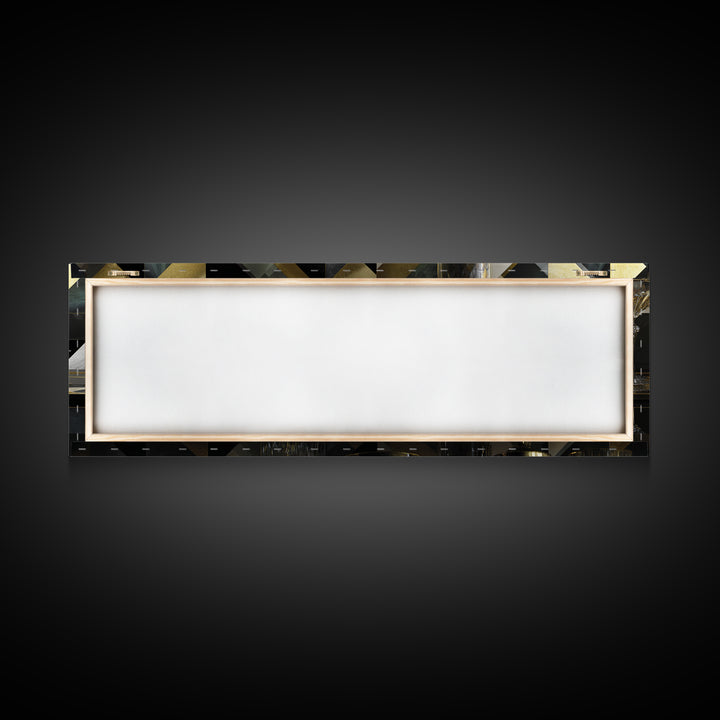 Luxury Cocktail Glass Framed Canvas Print, Art Deco Art, Gallery Decor, Living Room Decor, Fine Art, Glamour, Wall Art, ADA-3x1-69