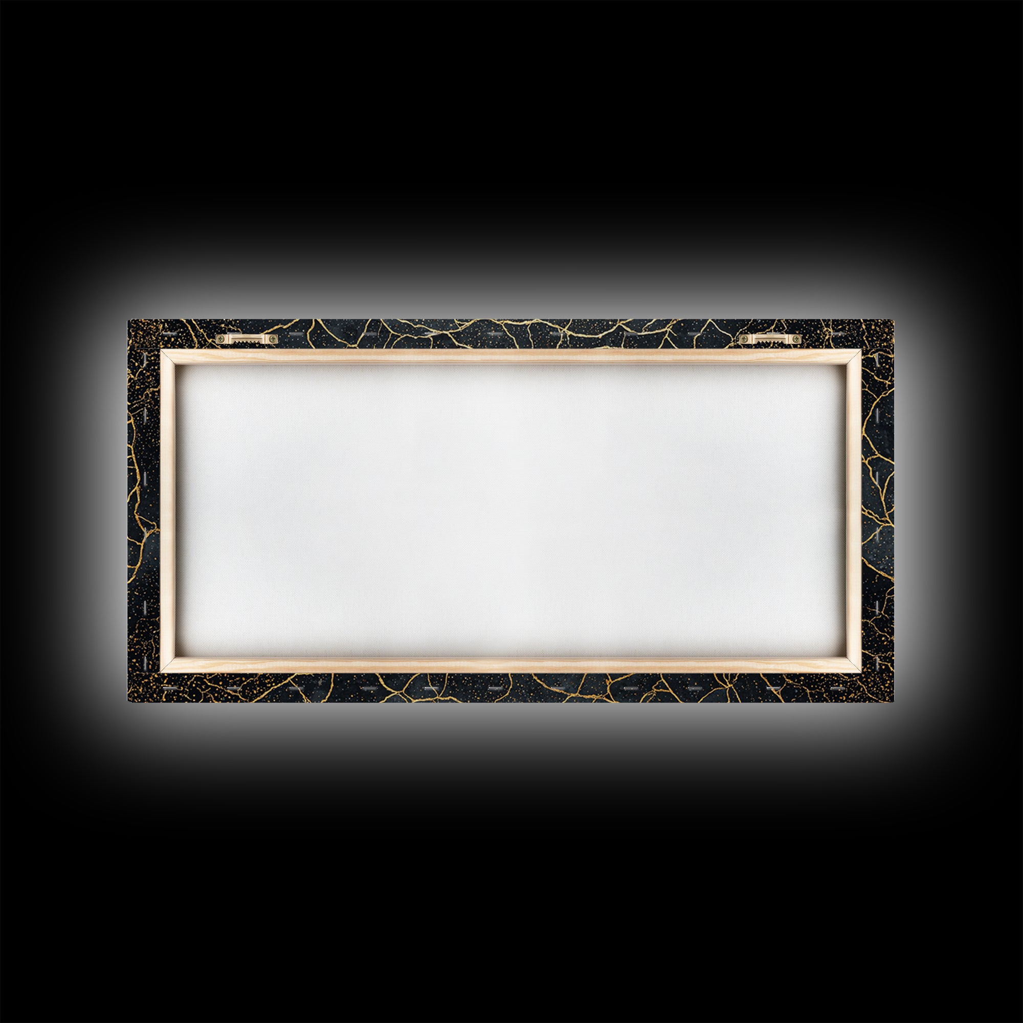 Golden Cosmic Eye Wall Art, Black And Gold Abstract Art, Mystical Wall Decor, Modern Canvas Art, Spiritual Statement Decor