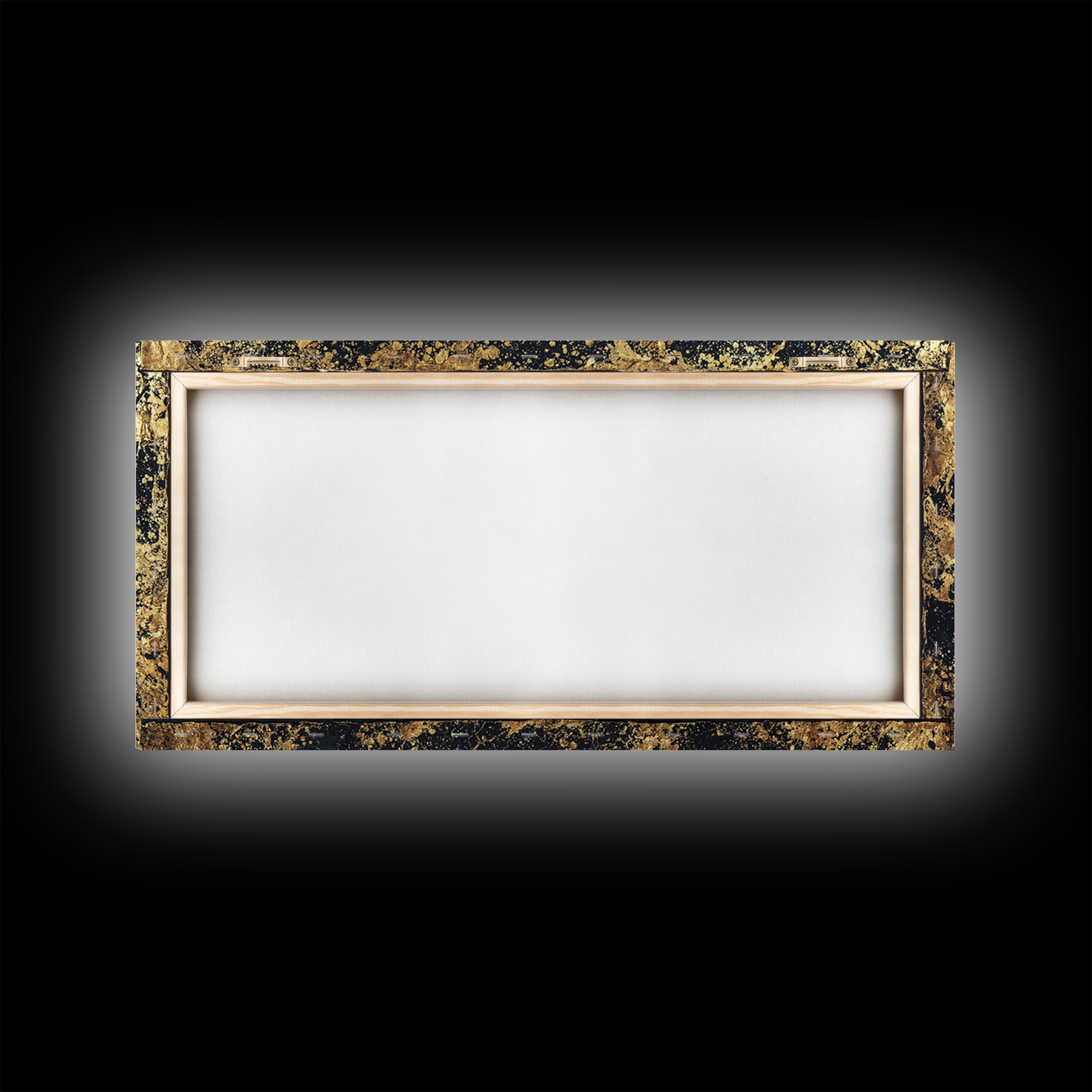 Black Gold Cracked Marble Wall Art, Abstract African Art Print, Luxury Canvas Decor, Earth Tone Textured Statement Piece