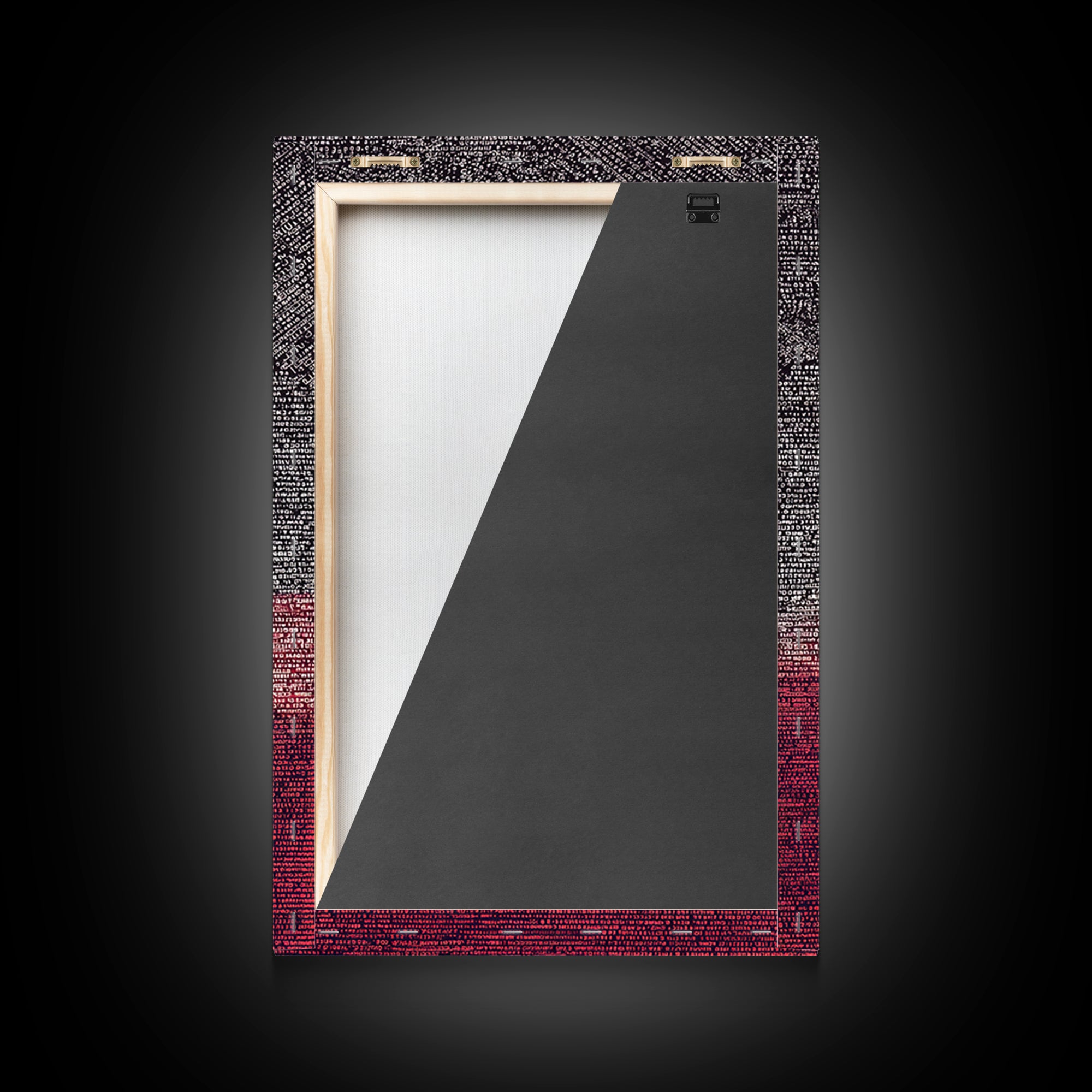 White Pyramid Over Crimson Horizon Wall Art, African Egyptian Art, Geometric Wall Art, Modern Black Decor, Statement Gift