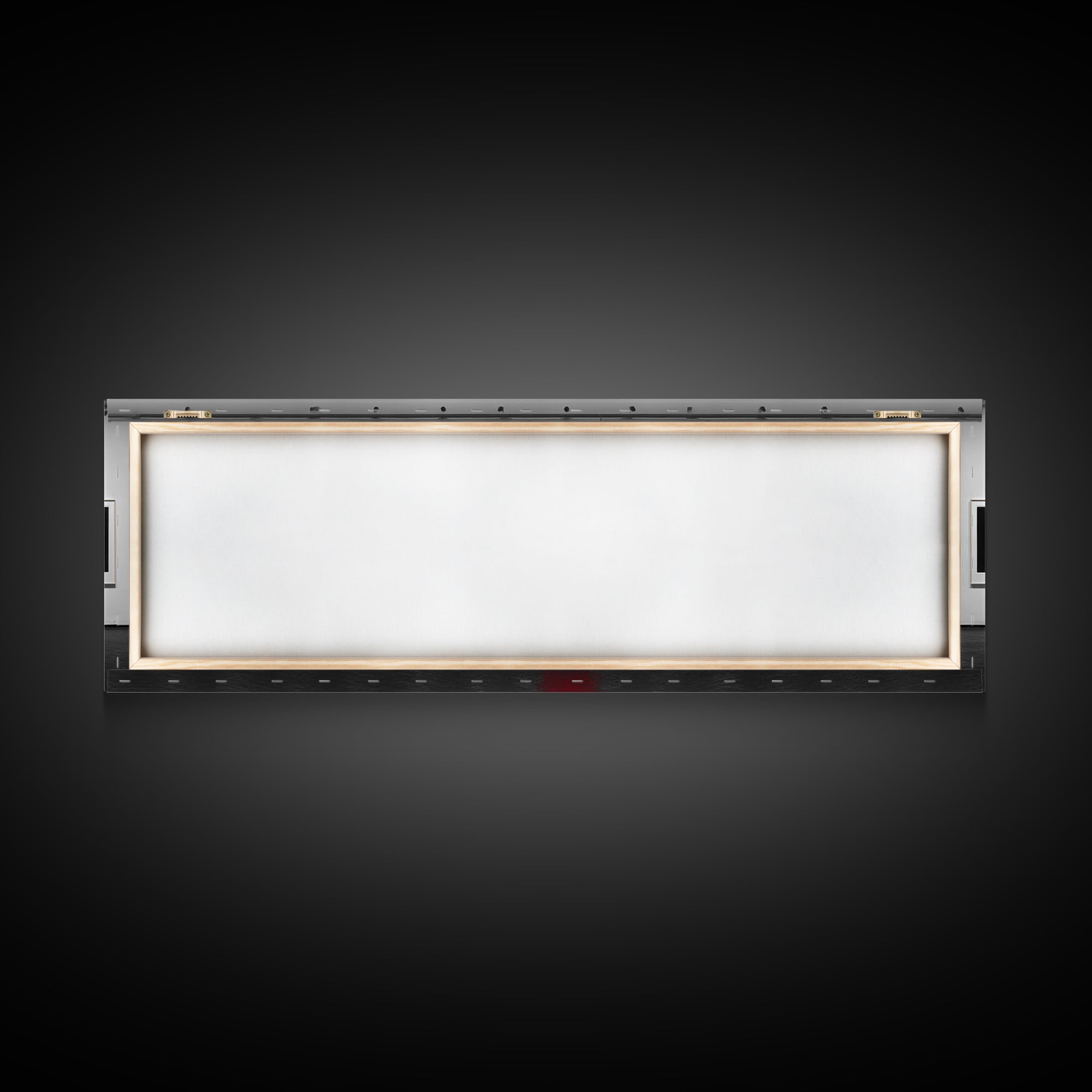 Red Frame Gallery Wall Art, Minimalist Museum Painting, Modern Abstract Wall Decor, Statement Piece For Living Room Home Decor Gift