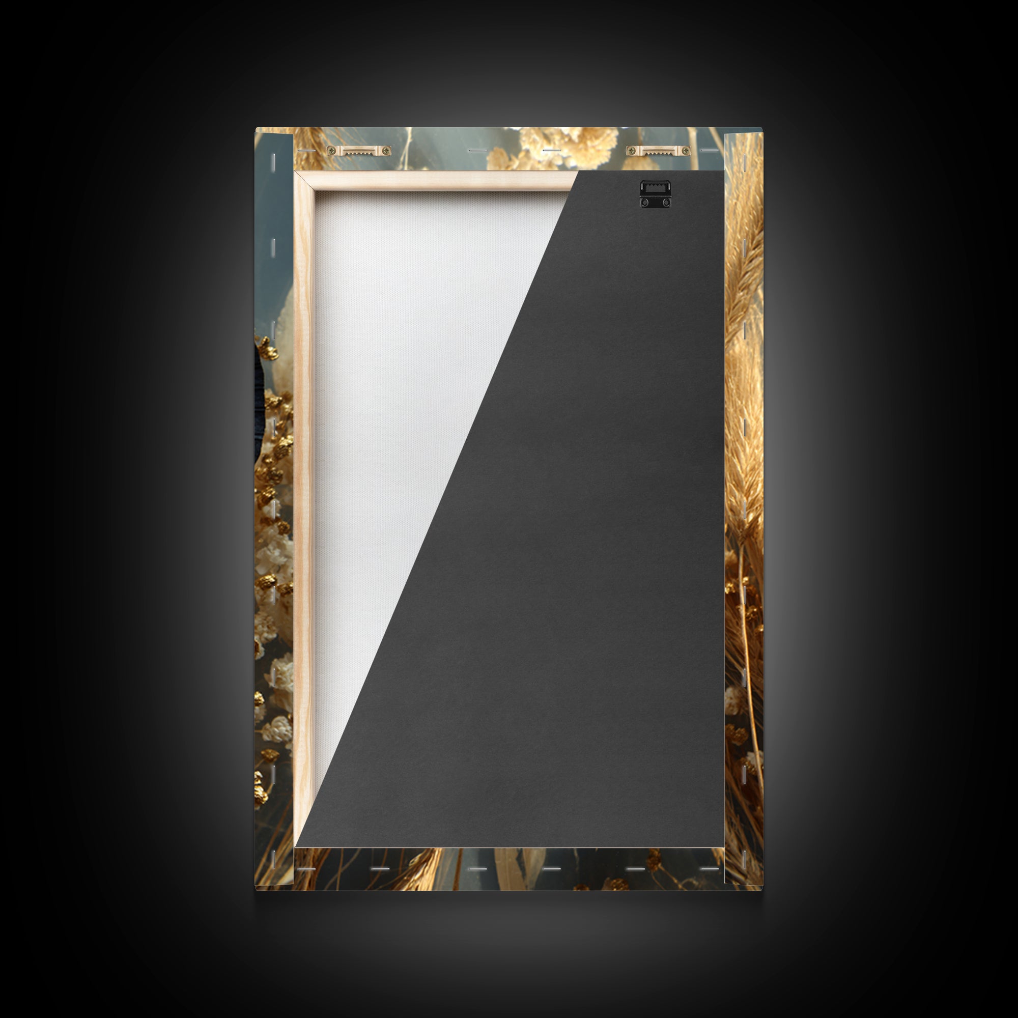 Butterfly Specimen Composition Framed Canvas Print, Animal Art, Textured Painting, Living Room Decor, Fine Art, Creature, ANI-2x3-55