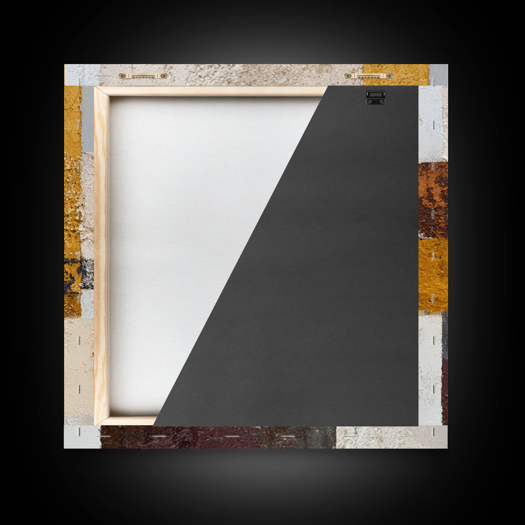 Textured Neutral Abstraction Framed Canvas Print, Art, Printable Art, Living Room Decor, Fine Art, Statement Artwork, ART-1x1-37
