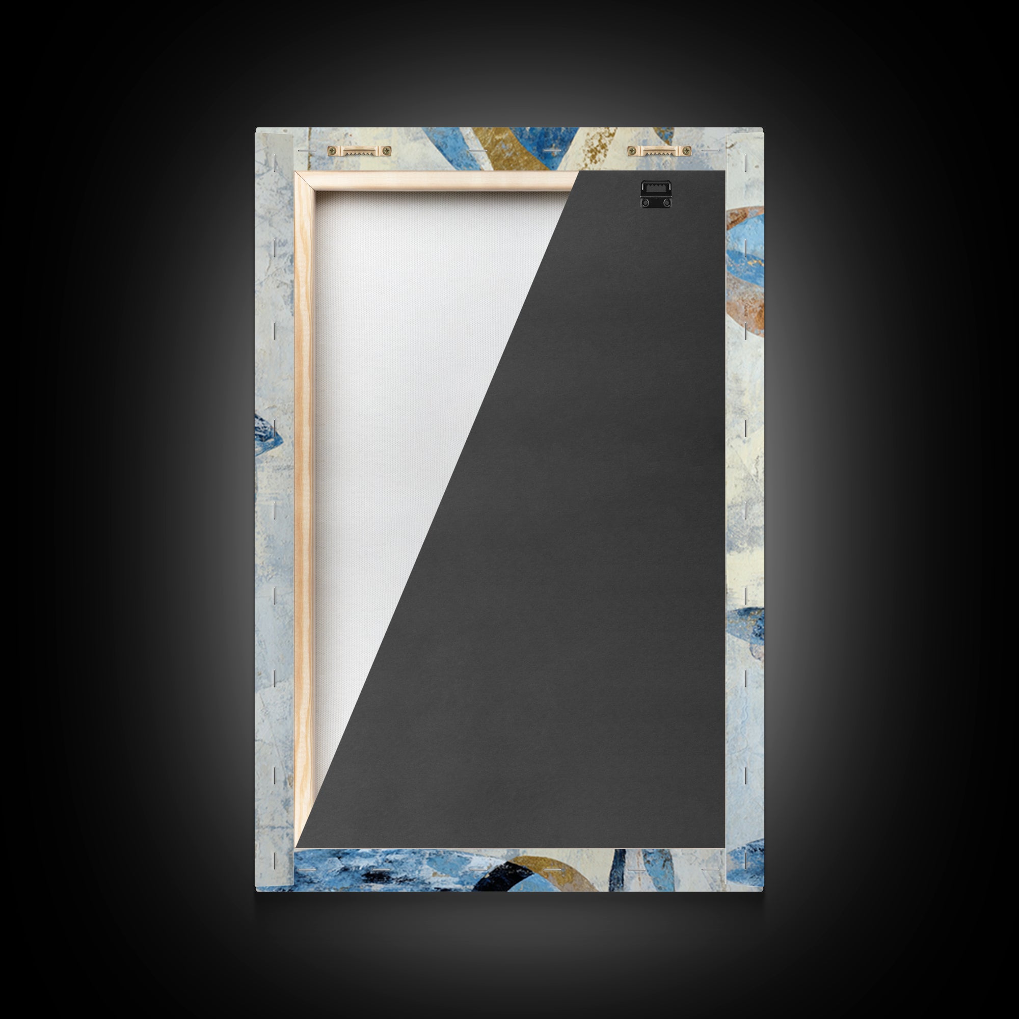 Abstract Water Forms Framed Canvas Print, Art, Canvas Art, Living Room Decor, Abstract Art, Horizontal Wall Art, ART-2x3-3