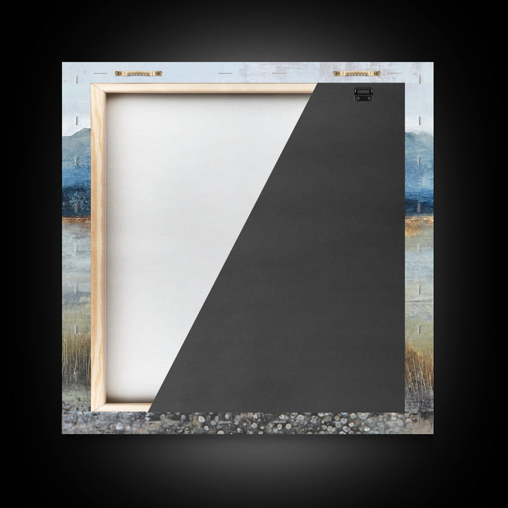 Oversized Abstract Landscape Canvas Print, Above Sofa Art, Modern Art, Living Room Decor, Fine Art, Statement, Art Print, ASA-1x1-49