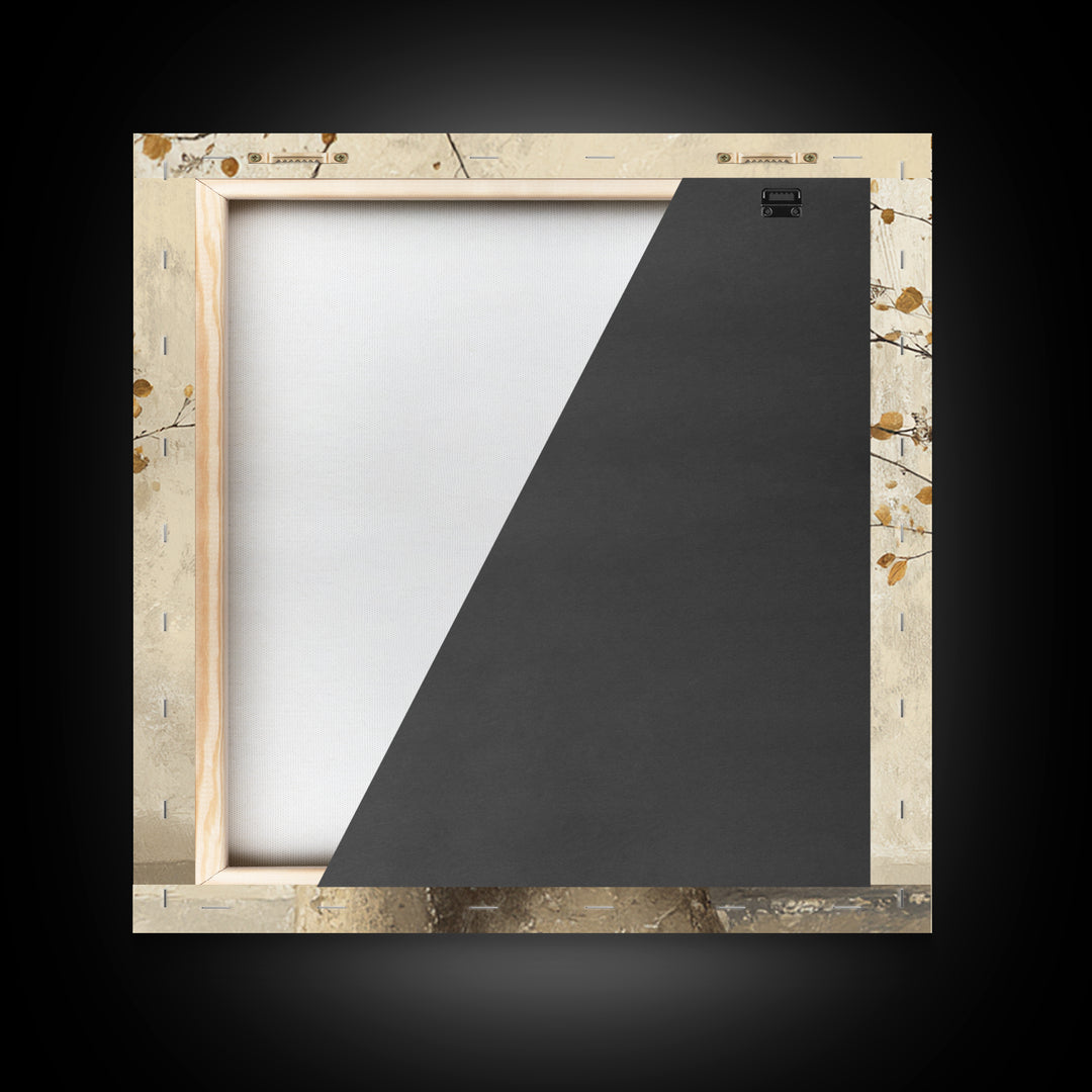 Large Neutral Still Life Canvas Print, Above Sofa Art, Minimalist Wall Art, Living Room Decor, Oil Painting, Statement, ASA-1x1-86