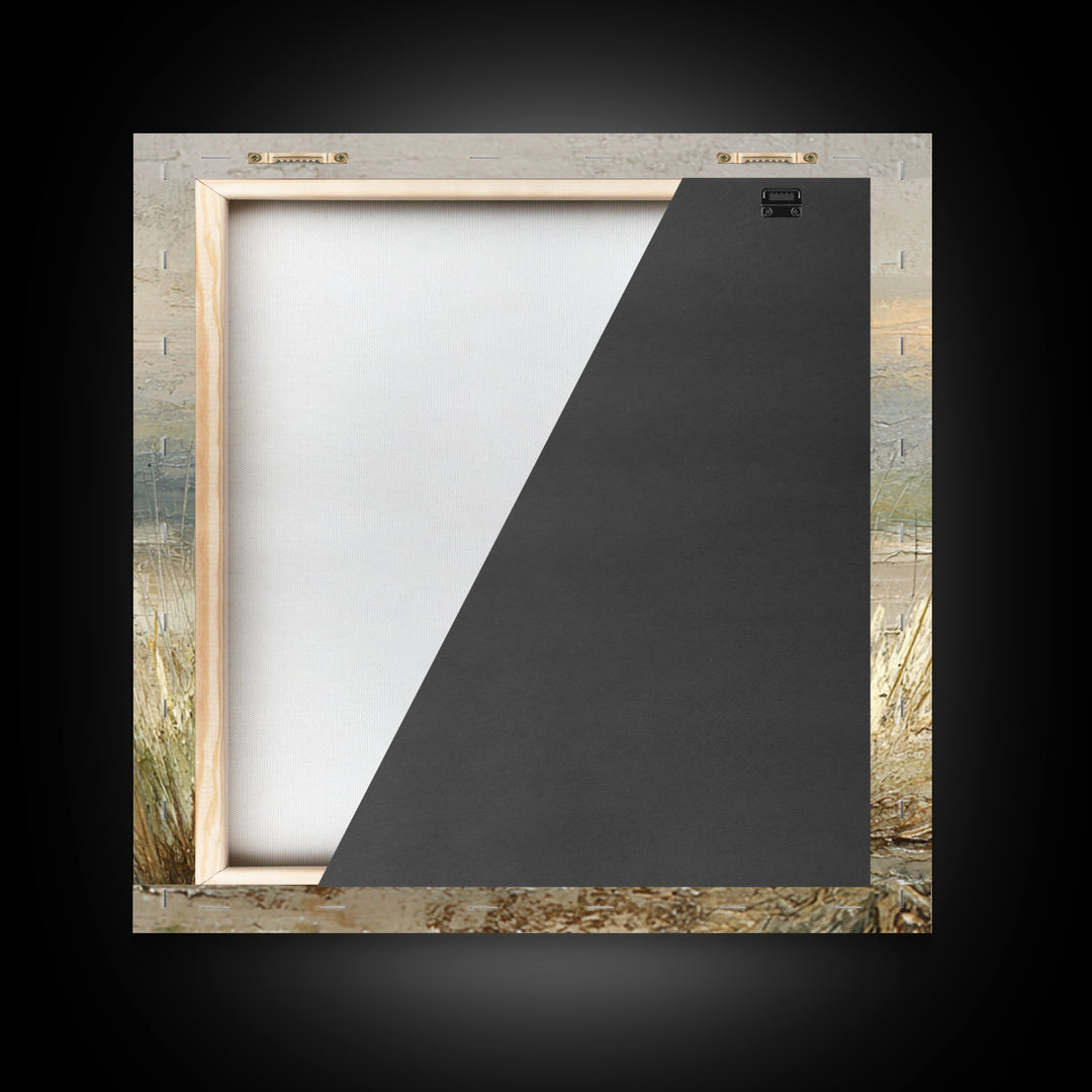 Oversized Abstract Landscape Canvas Print, Above Sofa Art, Luxury Decor, Living Room Decor, Statement, Canvas Wall Art, ASA-1x1-97