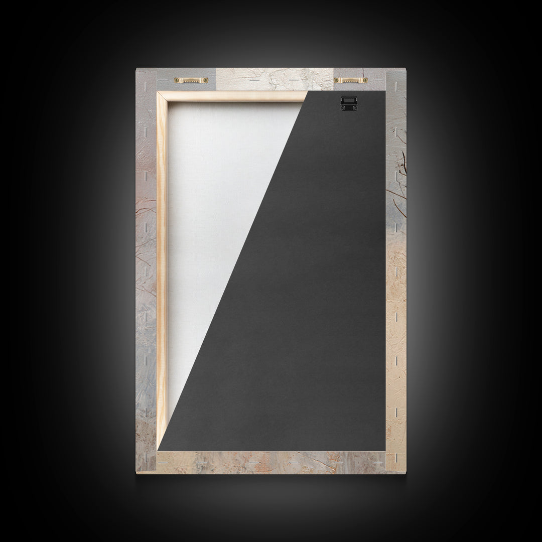 Large Neutral Still Life Framed Canvas Print, Above Sofa Art, Statement Artwork, Living Room Decor, Fine Art, Statement, ASA-2x3-22