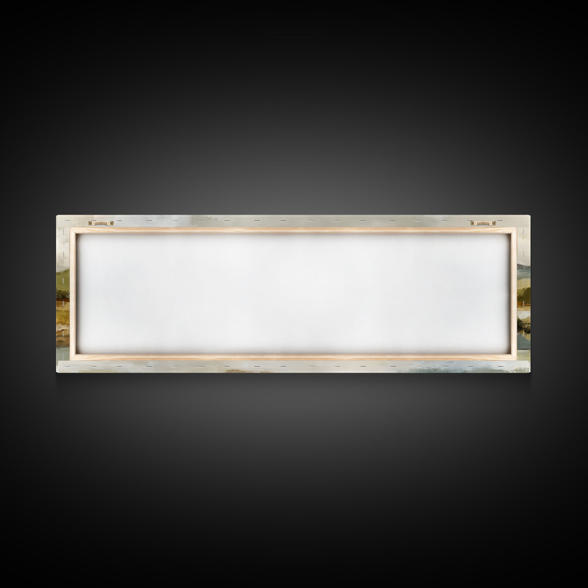 Oversized Abstract Landscape Framed Canvas Print, Above Sofa Art, Frame Tv Art, Living Room Decor, Fine Art, Statement, ASA-3x1-17