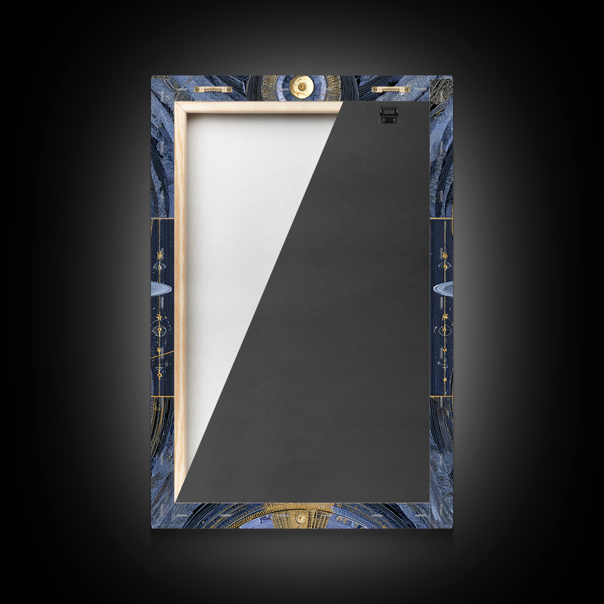 Planetary Still Life Framed Canvas Print, Astrology Art, Digital Art, Living Room Decor, Fine Art, Zodiac, Celestial Wall Art, AST-2x3-100