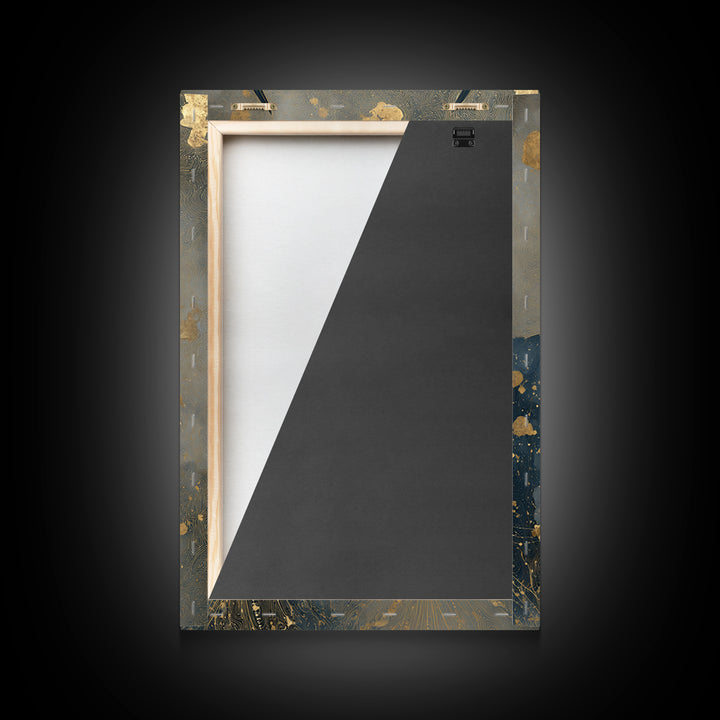 Bull Constellation Above Golden Meadow Canvas Print, Astrology Art, Celestial Decor, Living Room Decor, Fine Art, Zodiac, AST-2x3-49