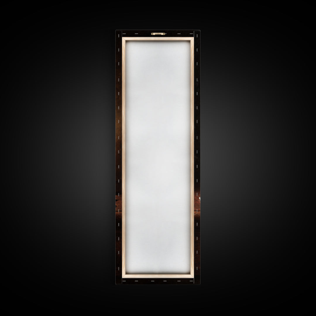 Straight Razor and Shaving Brush on Dark Framed Canvas Print, Barbershop Art, Afrocentric Art, Barbershop Decor, Grooming, BAA-1x3-62