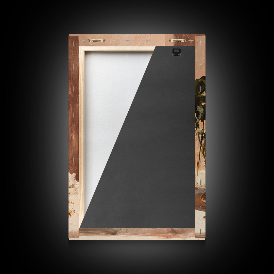 Parisian Dessert Poster Framed Canvas Print, Bakery Art, Bakery, Bakery Decor, Fine Art, Patisserie, Minimalist Decor, BAK-2x3-8
