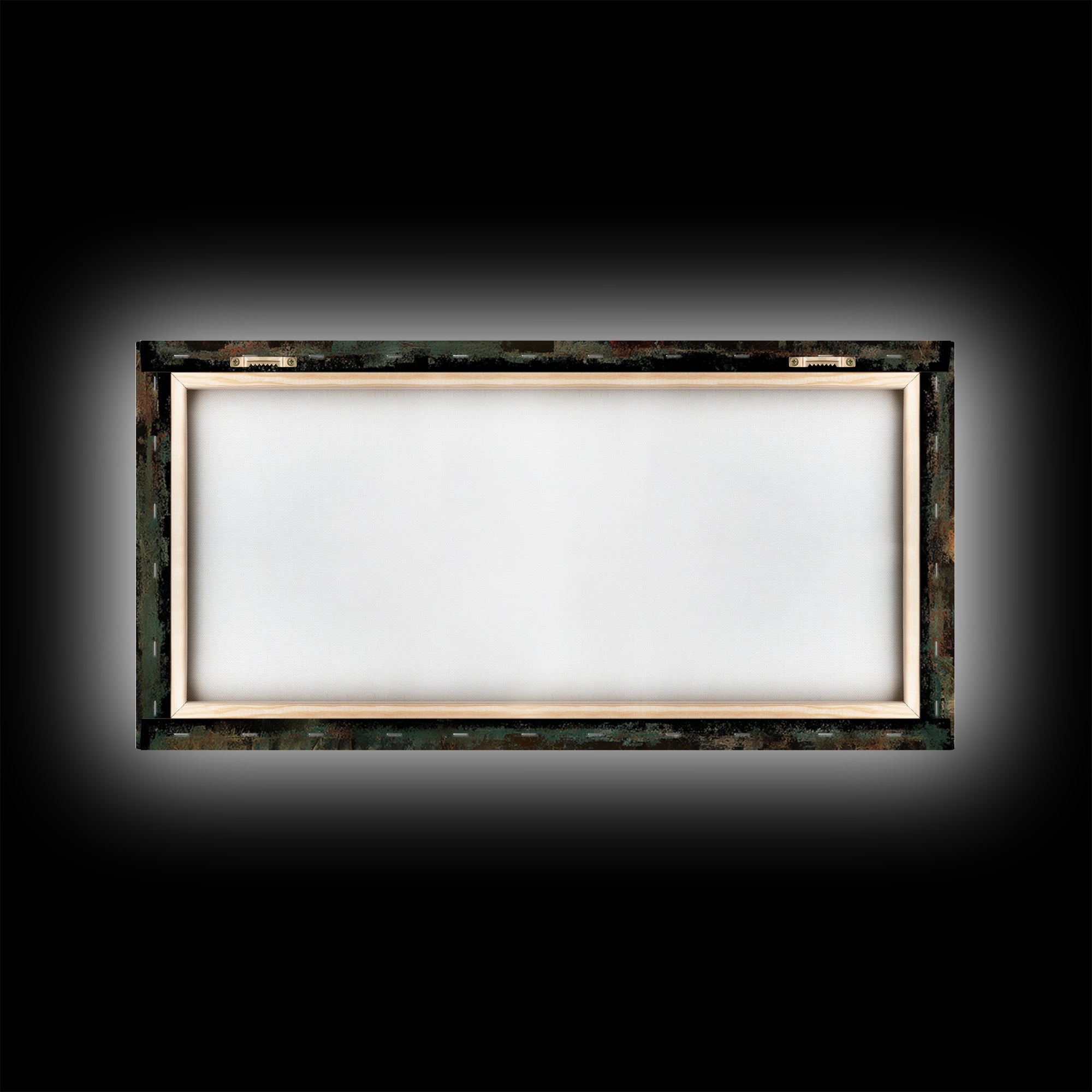 Classical Portrait with Lace Collar and Jewel Framed Canvas Print, Baroque Art, Oil Painting, Living Room Decor, Ornate, BAO-2x1-51