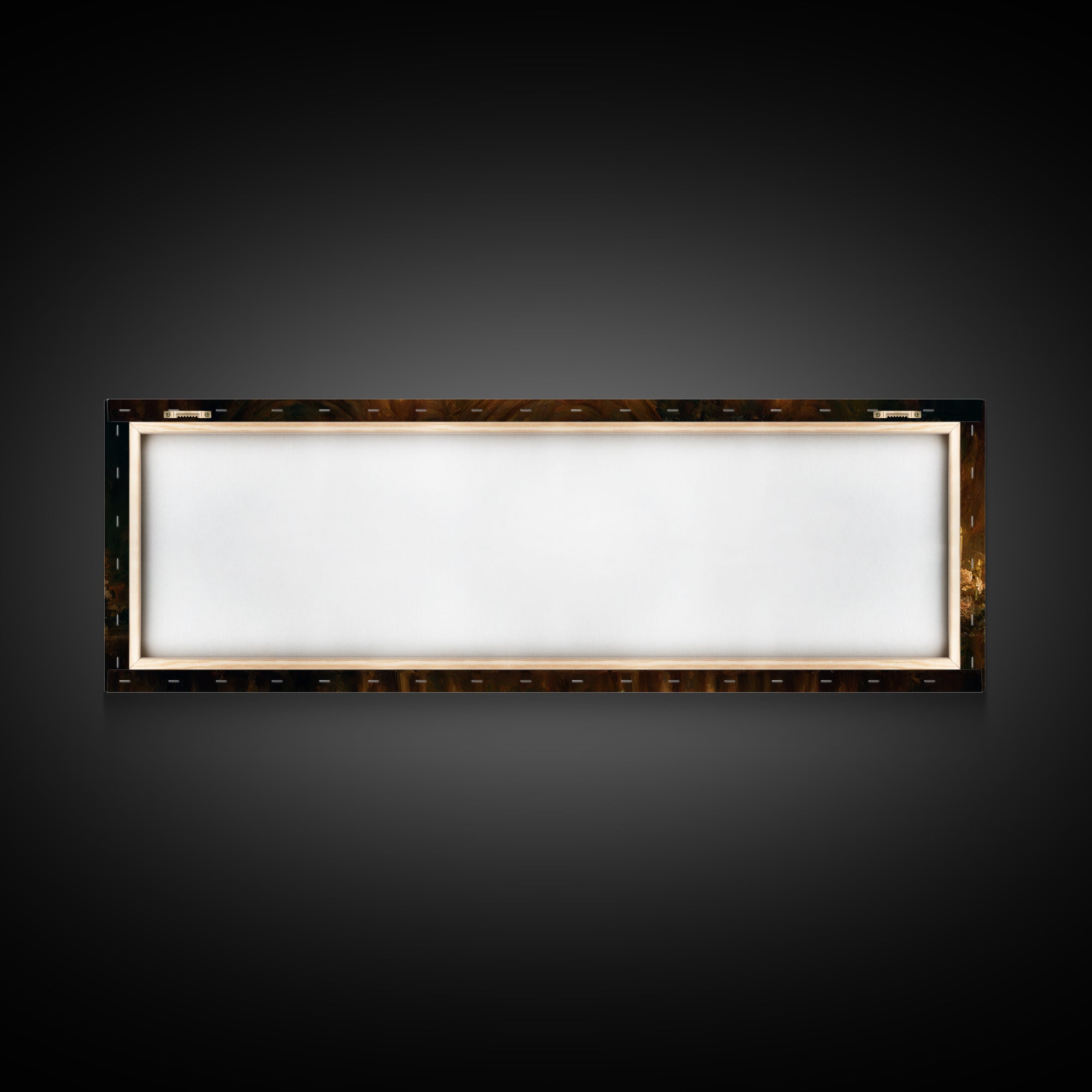 Velvet Drapery with Pearls Flowers and Candlelight Framed Canvas Print, Baroque Art, Wall Art, Living Room Decor, Ornate, BAO-3x1-67