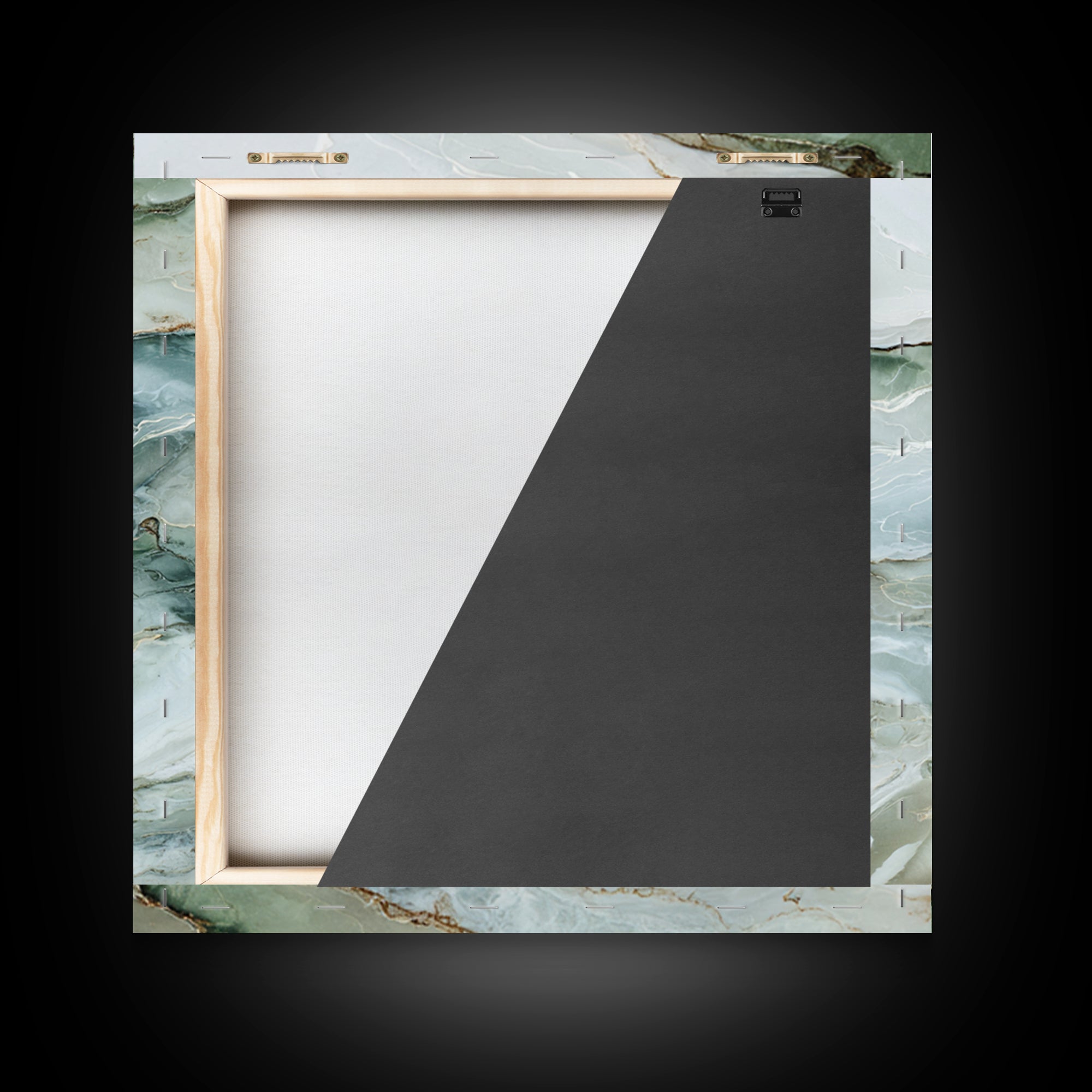 Abstract Marble Texture Framed Canvas Print, Bathroom Art, Dopamine Decor, Bathroom Decor, Abstract Art, Spa, Halloween Art, BAT-1x1-16