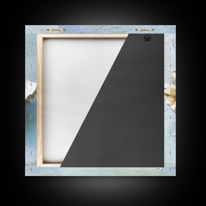 Oyster Shell Study Framed Canvas Print, Bathroom Art, Modern Wall Art, Bathroom Decor, Fine Art, Spa, Wall Decor, Neutral Decor, BAT-1x1-46