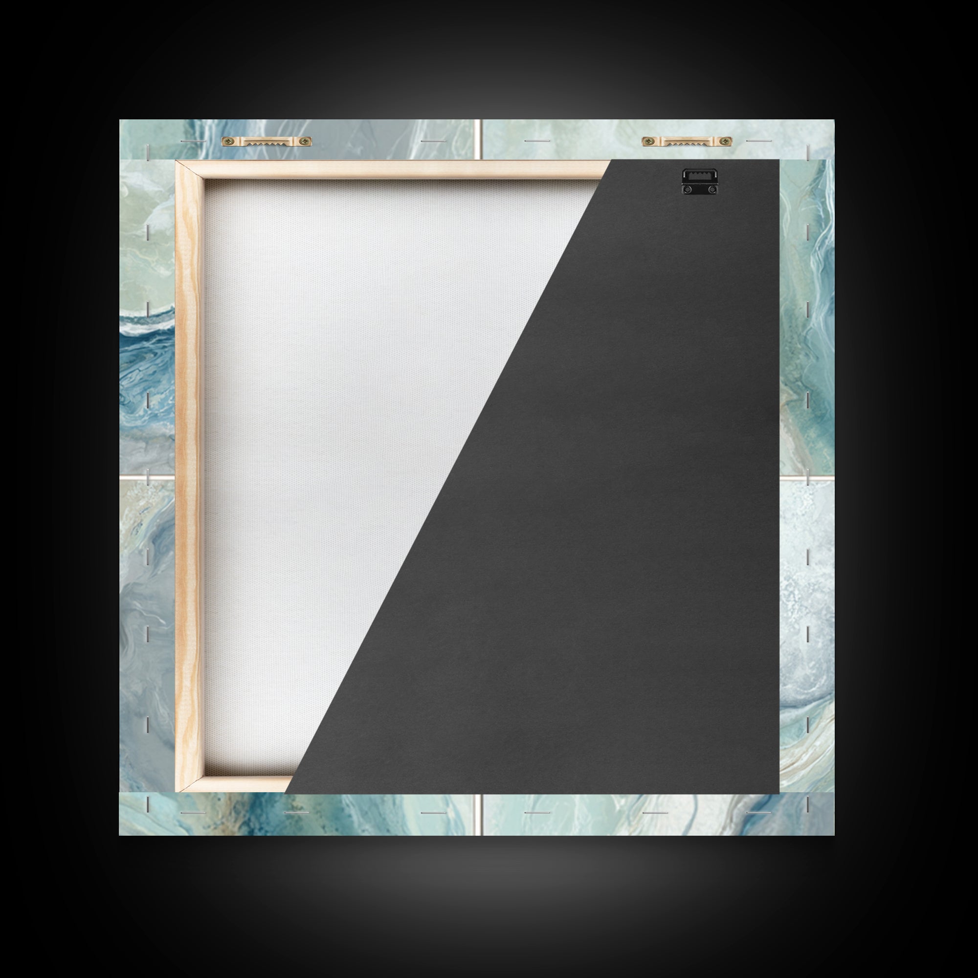 Abstract Marble Texture Framed Canvas Print, Bathroom Art, Bathroom Prints, Bathroom Decor, Abstract Art, Spa, Trendy Wall Art, BAT-1x1-64