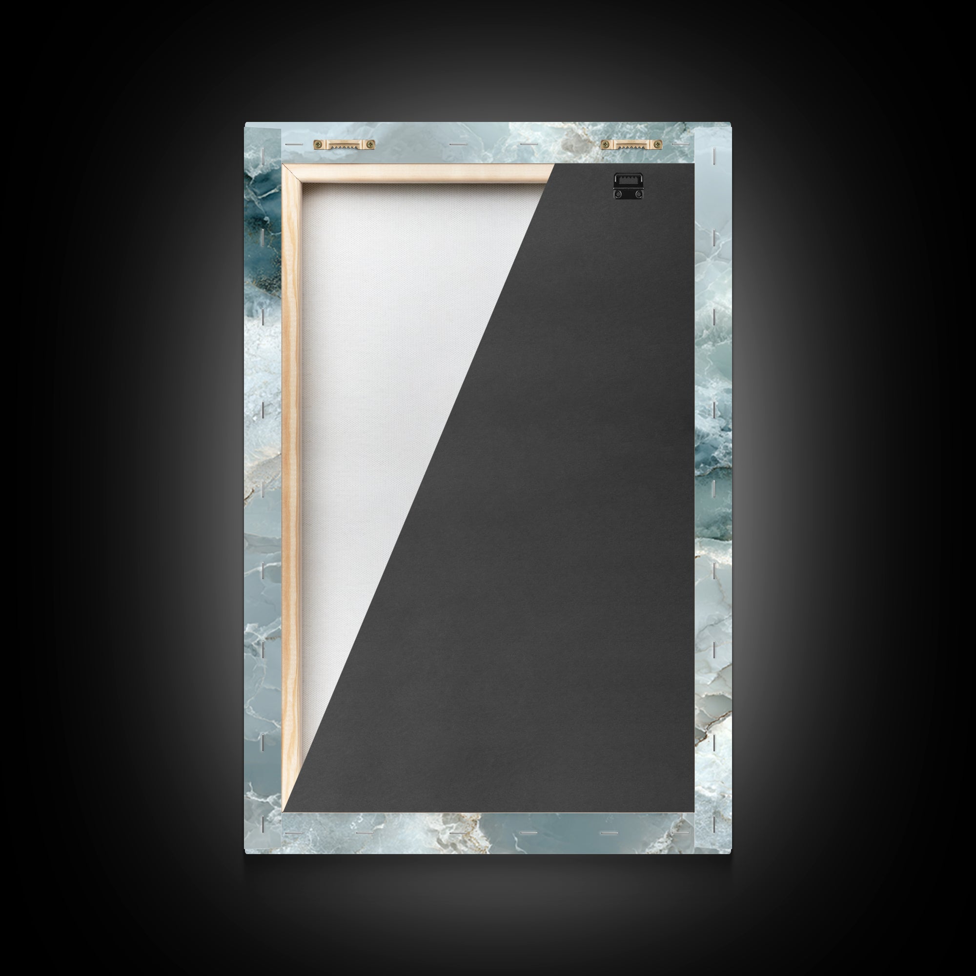 Abstract Marble Texture Canvas Print, Bathroom Art, Contemporary Art, Bathroom Decor, Abstract Art, Spa, Framed Wall Art, BAT-2x3-96