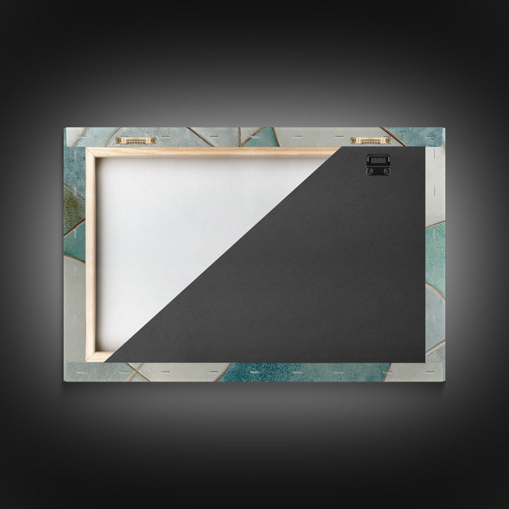 Clean Geometric Forms Canvas Print, Bathroom Art, Bathroom Prints, Bathroom Decor, Spa, Trendy Wall Art, Gallery Decor, BAT-3x2-73
