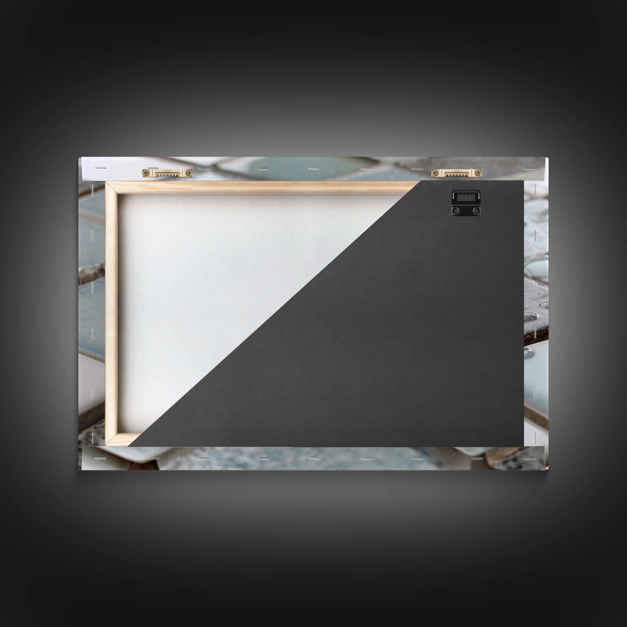 Clean Geometric Forms Framed Canvas Print, Bathroom Art, Bathroom Accessories, Bathroom Decor, Abstract Art, Spa, BAT-3x2-97