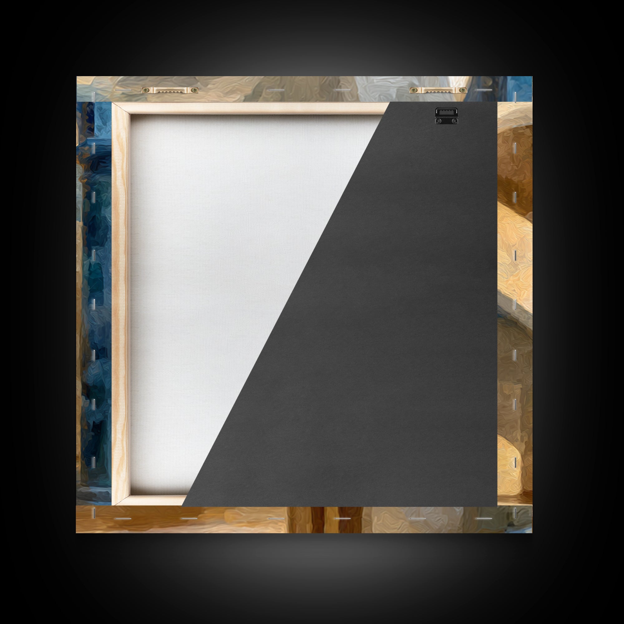 High Contrast Architectural Arches and Shadows Canvas Print, Black and White Art, Statement Artwork, Living Room Decor, BAW-1x1-75