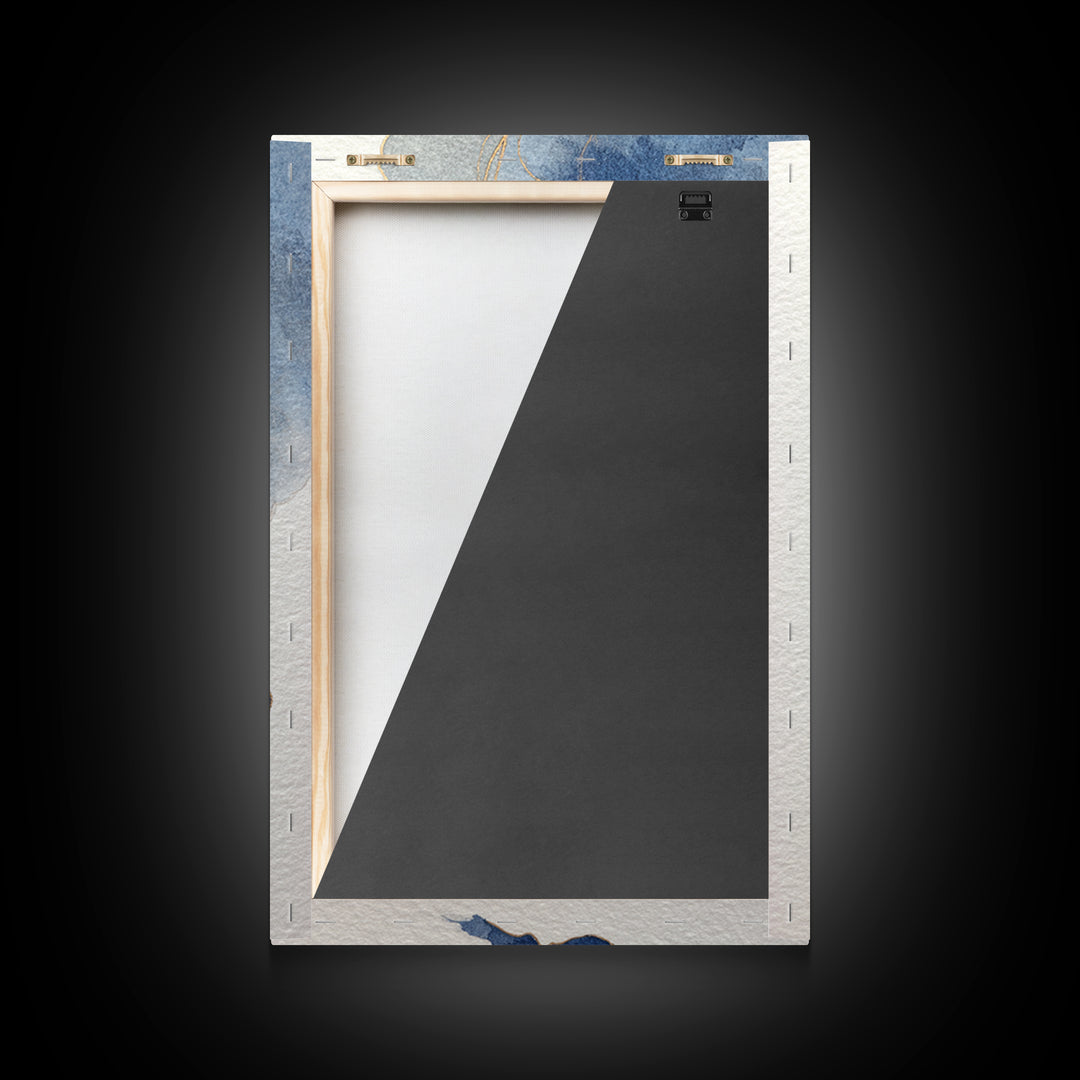 Minimal Face Pair Drawn Framed Canvas Print, Black and White Art, Art, Living Room Decor, Fine Art, Monochrome, Original Art, BAW-2x3-46