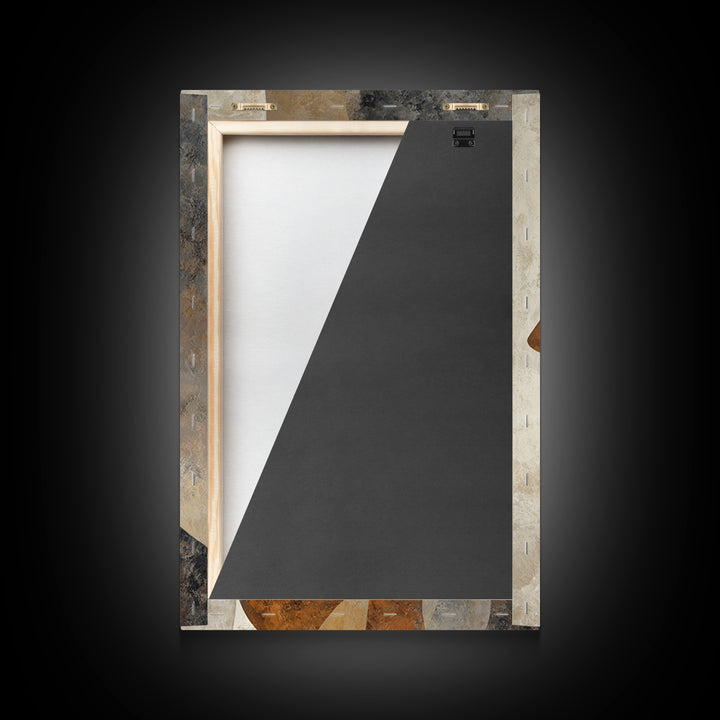 Monochrome Female Profile Canvas Print, Black and White Art, Modern Wall Art, Living Room Decor, Fine Art, Monochrome, BAW-2x3-57