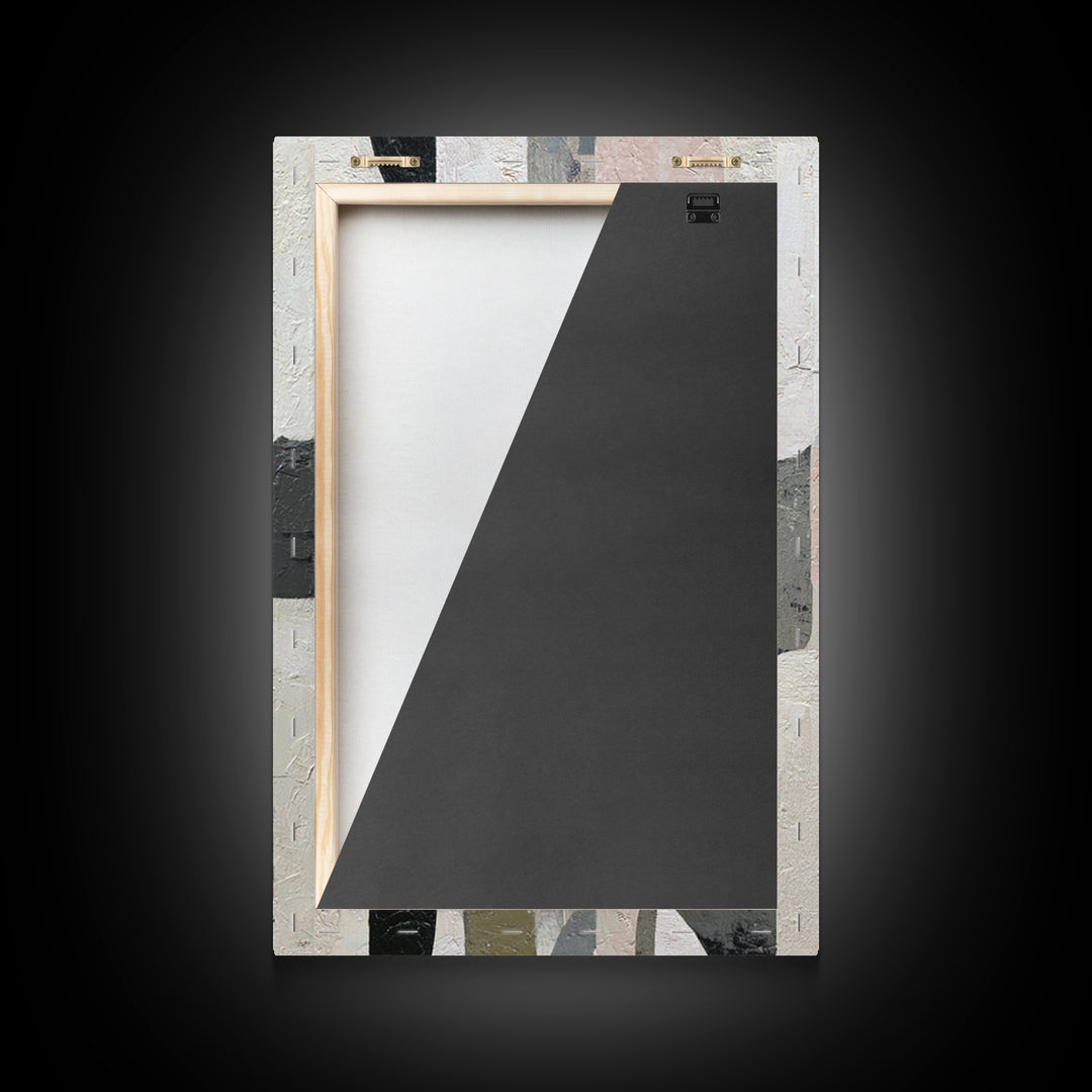 Abstract Marble Texture Canvas Print, Black and White Art, Apartment Decor, Living Room Decor, Monochrome, Photo Prints, BAW-2x3-71