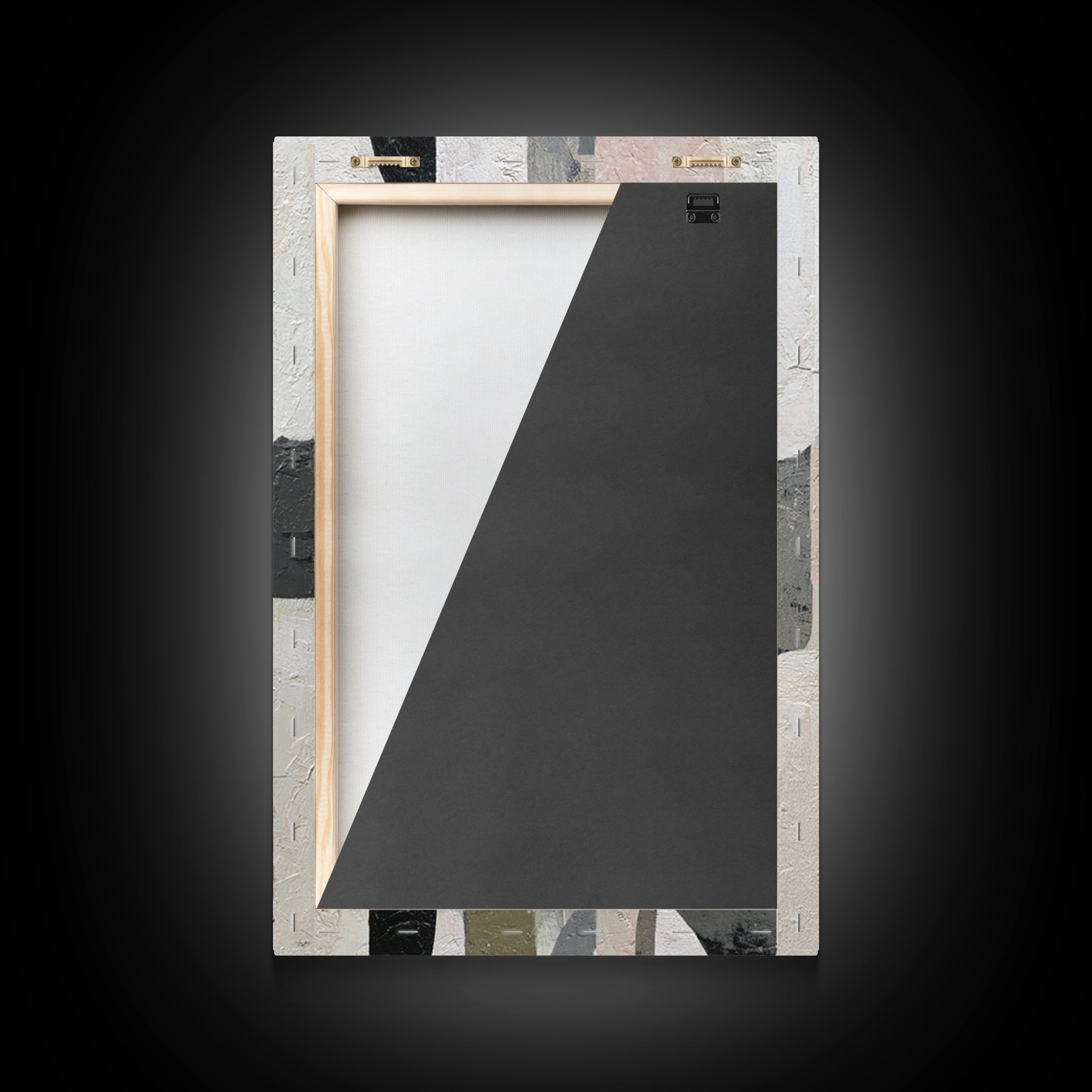 Abstract Marble Texture Canvas Print, Black and White Art, Apartment Decor, Living Room Decor, Monochrome, Photo Prints, BAW-2x3-71