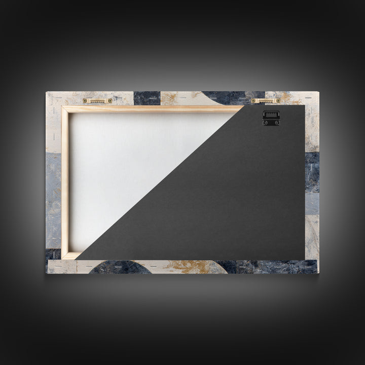 Abstract Marble Texture Canvas Print, Black and White Art, Digital Art, Living Room Decor, Abstract Art, Monochrome, BAW-3x2-67