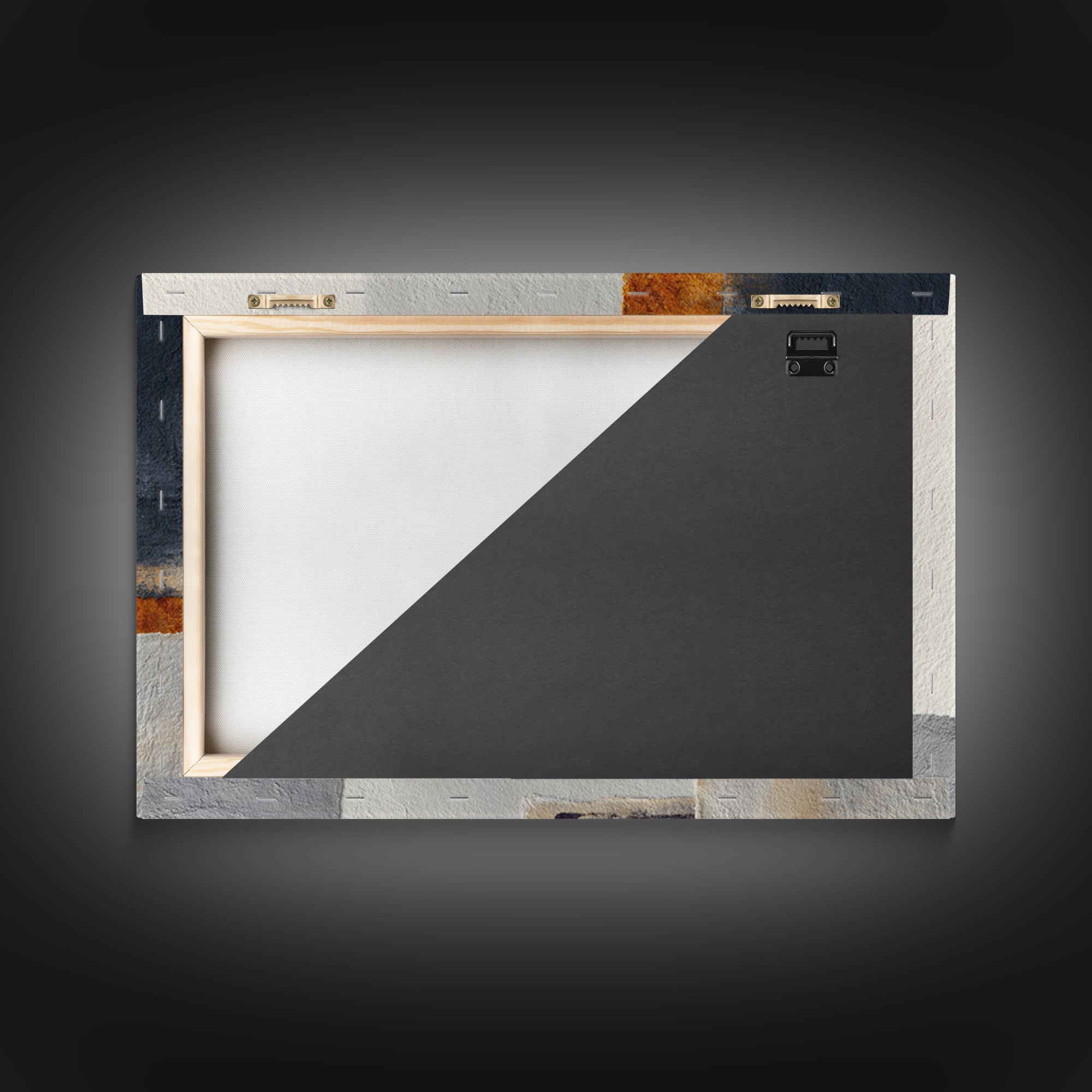 Geometric Bauhaus Grayscale Shapes Canvas Print, Black and White Art, Abstract Wall Art, Living Room Decor, Monochrome, BAW-3x2-70