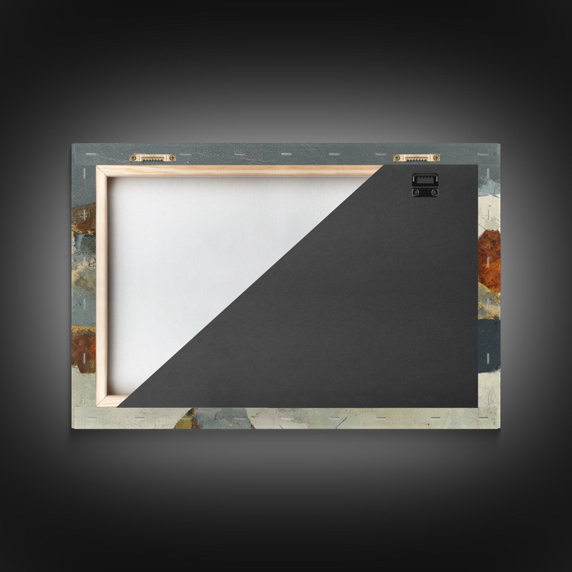 Abstract Marble Texture Framed Canvas Print, Black and White Art, Original Art, Living Room Decor, Abstract Art, Monochrome, BAW-3x2-91