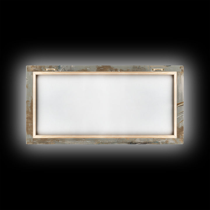 Pheasant with Ornate Feather Details Framed Canvas Print, Bird Art, Mid Century Wall Art, Living Room Decor, Fine Art, Flight, BIR-2x1-87