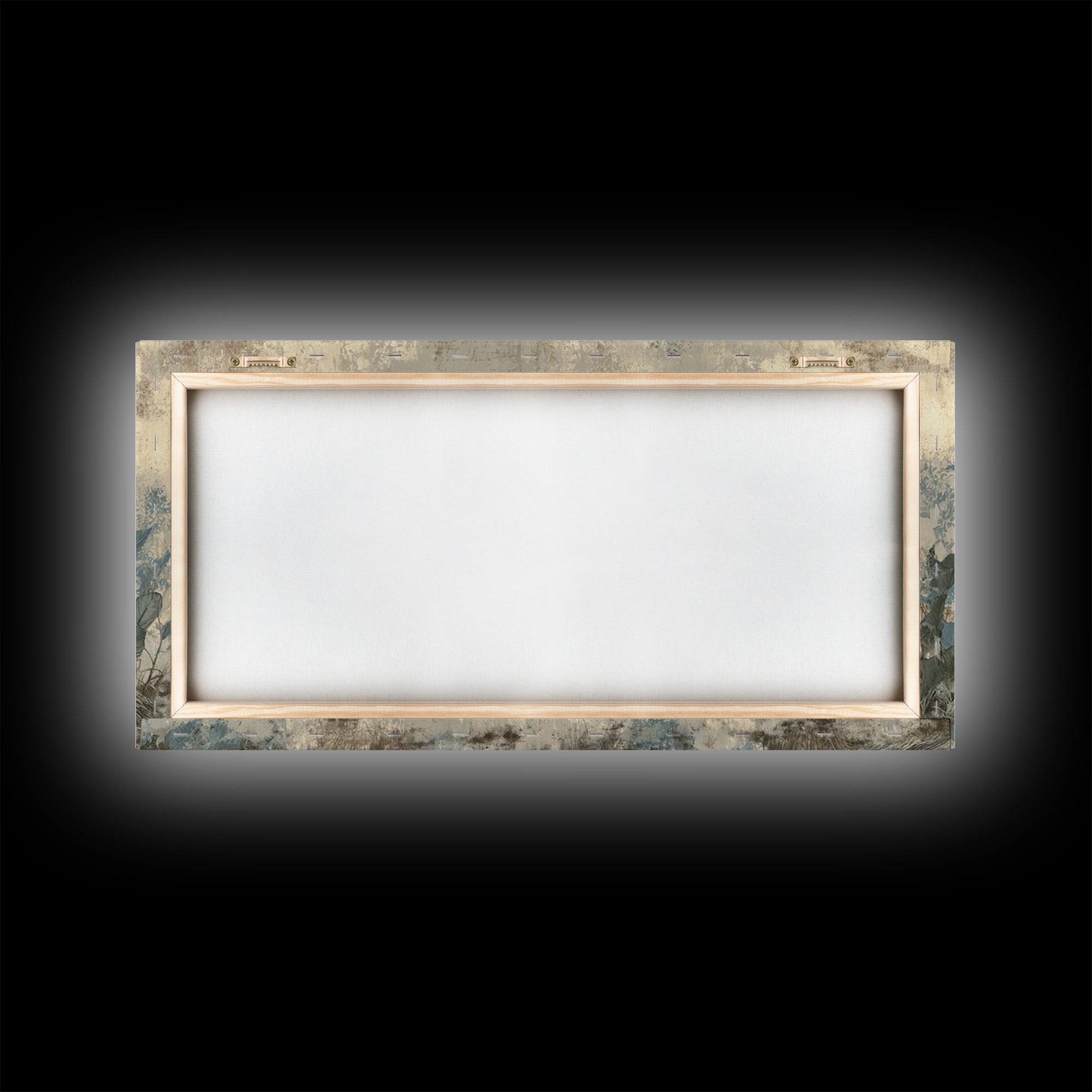 Peacock with Jewel Tone Feather Pattern Framed Canvas Print, Bird Art, Boho Wall Decor, Living Room Decor, Fine Art, Flight, BIR-2x1-99