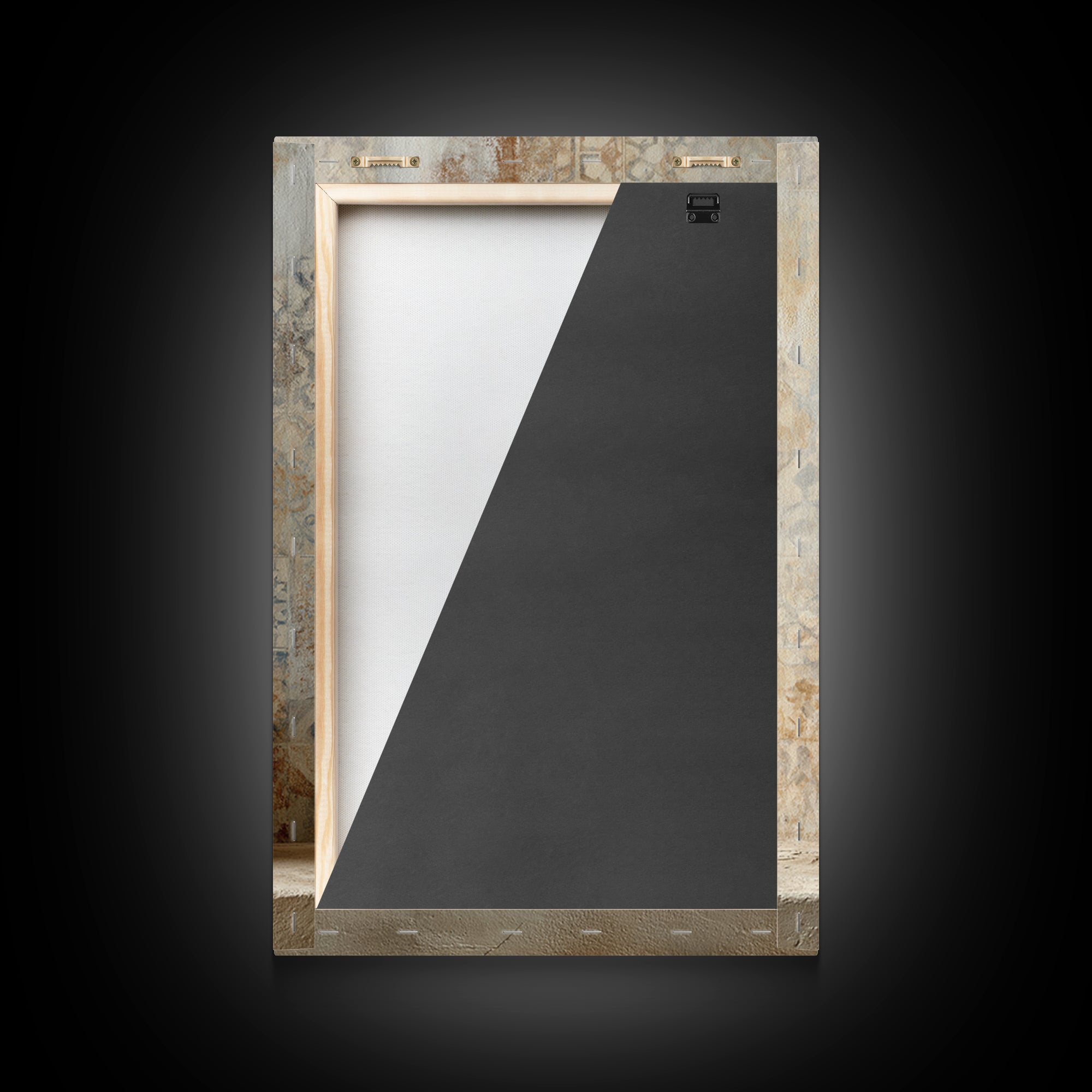 Tribal Neutral Pattern Framed Canvas Print, Boho Art, Printable, Living Room Decor, Fine Art, Bohemian, Abstract Wall Art, BOH-2x3-22