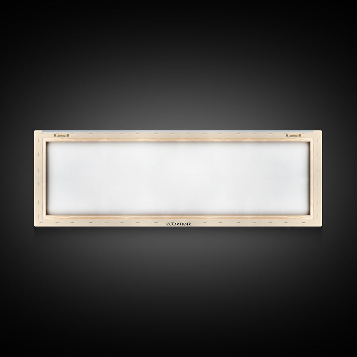 Beach of Taghazout, Morocco Watercolor Beach Print, Vacation Gift, Morocco Wall Art, Framed Canvas Print, Framed Beach Painting