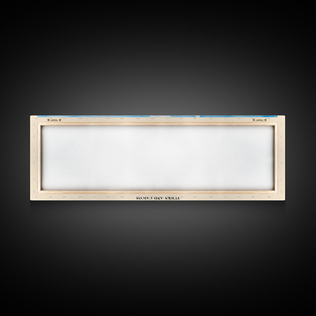 English Point Beach, Turks and Caicos Watercolor Print, Vacation Gift, Turks and Caicos Wall Art, Vacation Wall Art, Vacatation Memories, Beach Decor, Beach Or Lakehouse Art