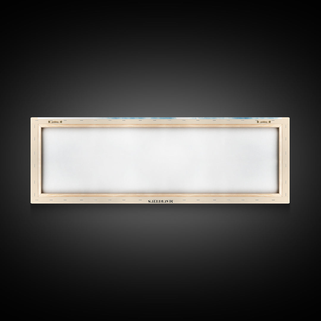 Flic en Flac Beach, Mauritius Watercolor Beach Print, Vacation Gift, Mauritius Wall Art, Beach Painting, Beach Decor, Beach Painting